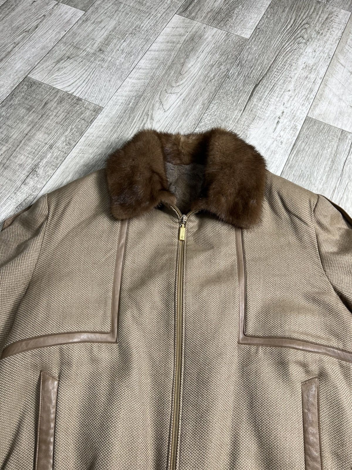Zilli Rare Zilli Cashmere Wool Squirrel Fur Model Le Clezio Size US L / EU 52-54 / 3 - 6 Thumbnail