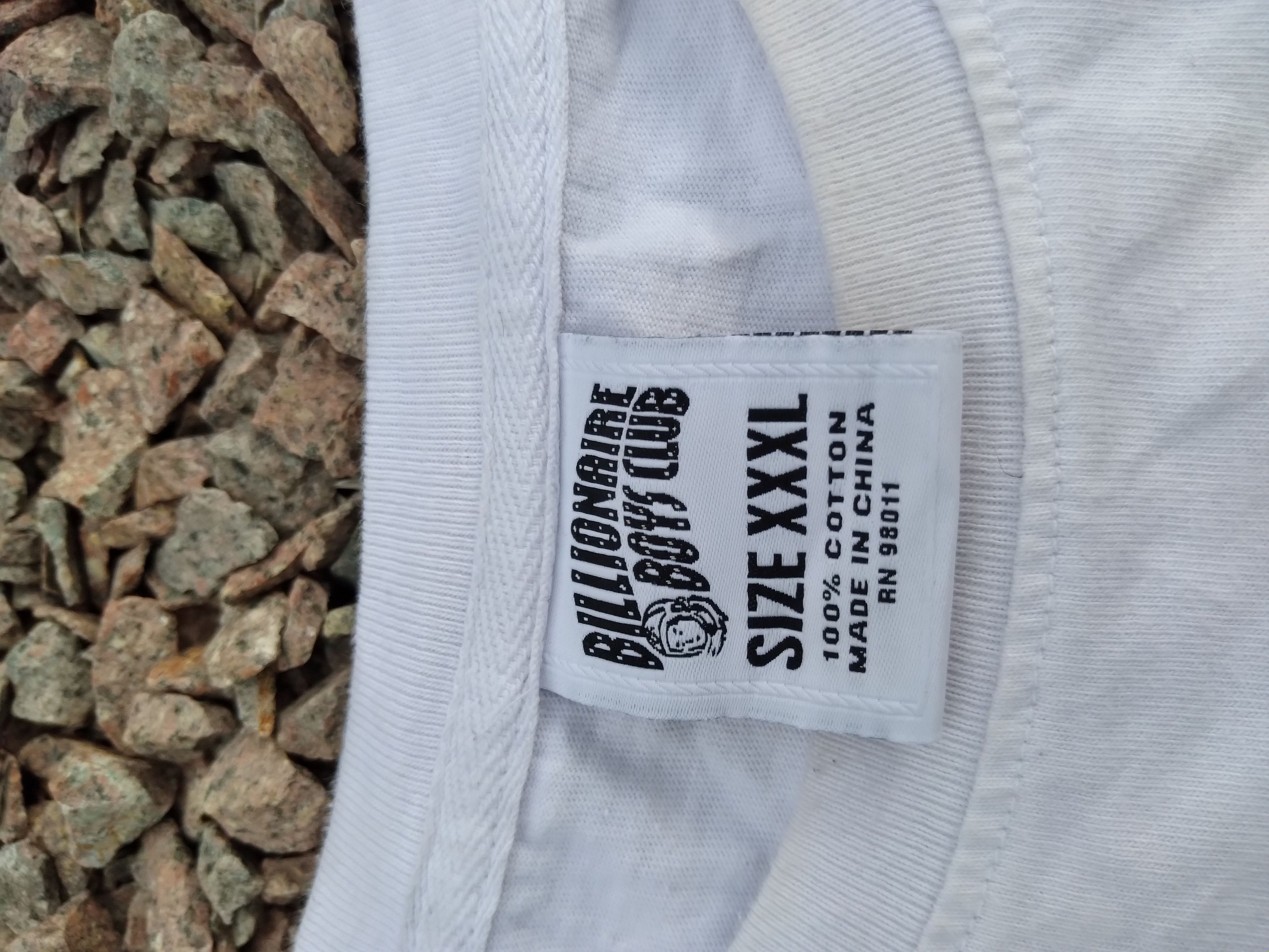 Billionaire Boys Club BILLIONAIRE BOYS CLUB PHARREL SPELLOUT OVERSIZED WHITE TEE Size US XXL / EU 58 / 5 - 6 Thumbnail