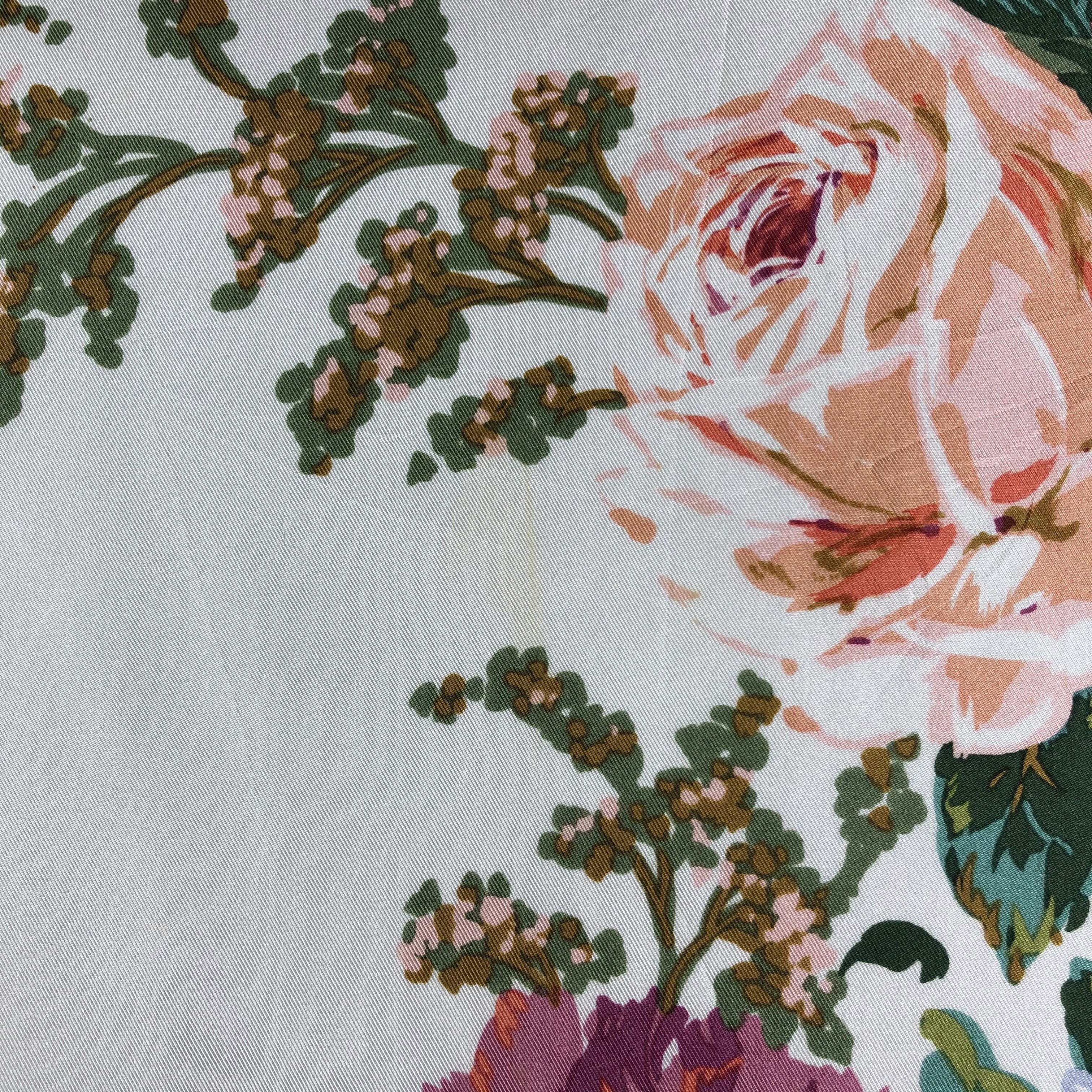 Vintage Vintage Silk Scarf Size ONE SIZE - 7 Thumbnail