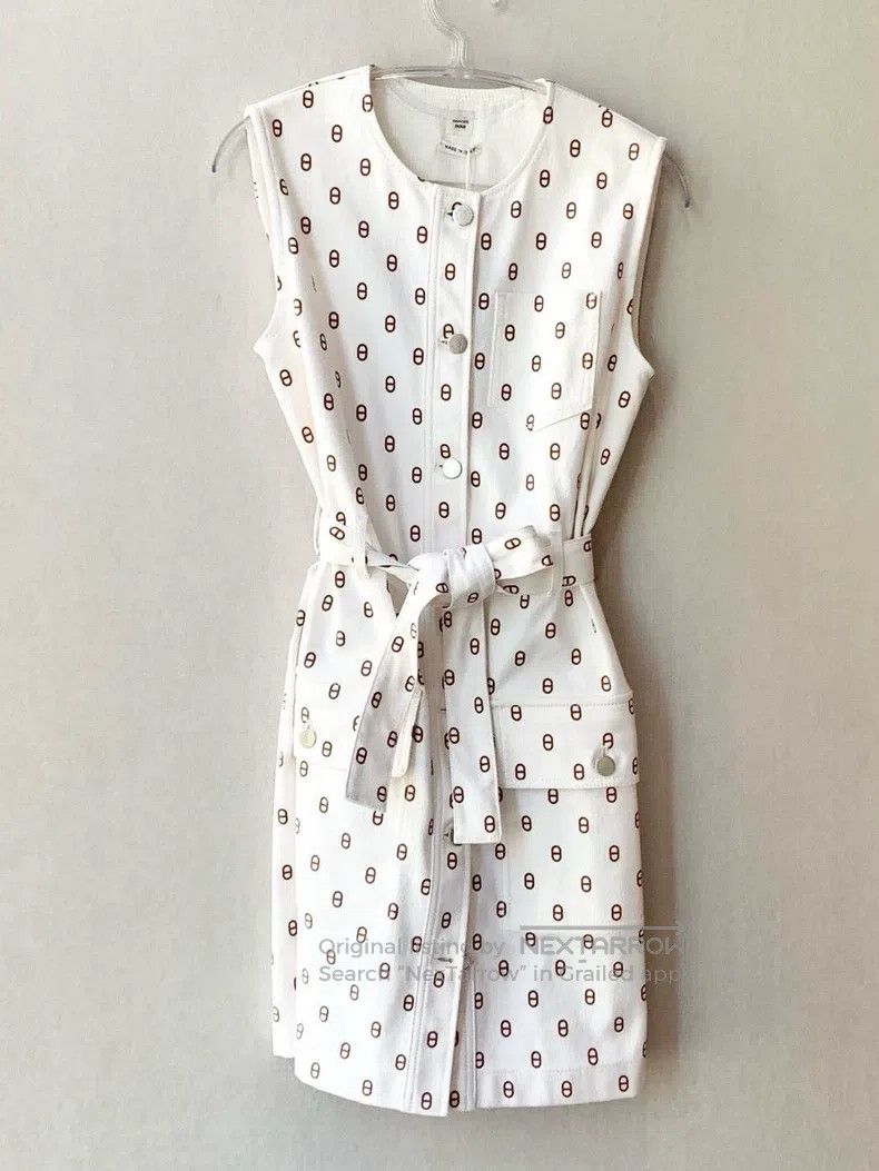 Hermes Hermes Classic Pig Nose Printed Dress Size XS / US 0-2 / IT 36-38 - 1 Thumbnail