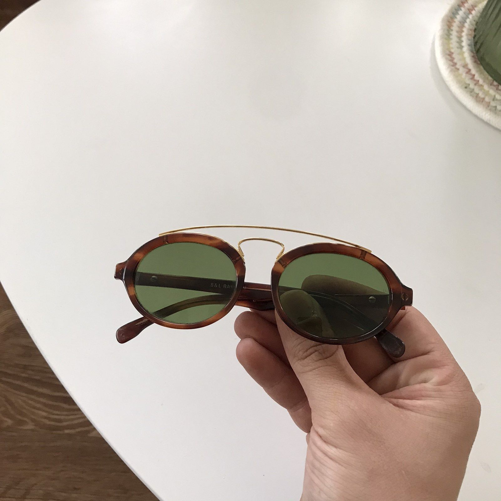 image of Rayban x Vintage Ray Ban Gatsby 6 Havana Brown Tortoise Sunglasses, Women's