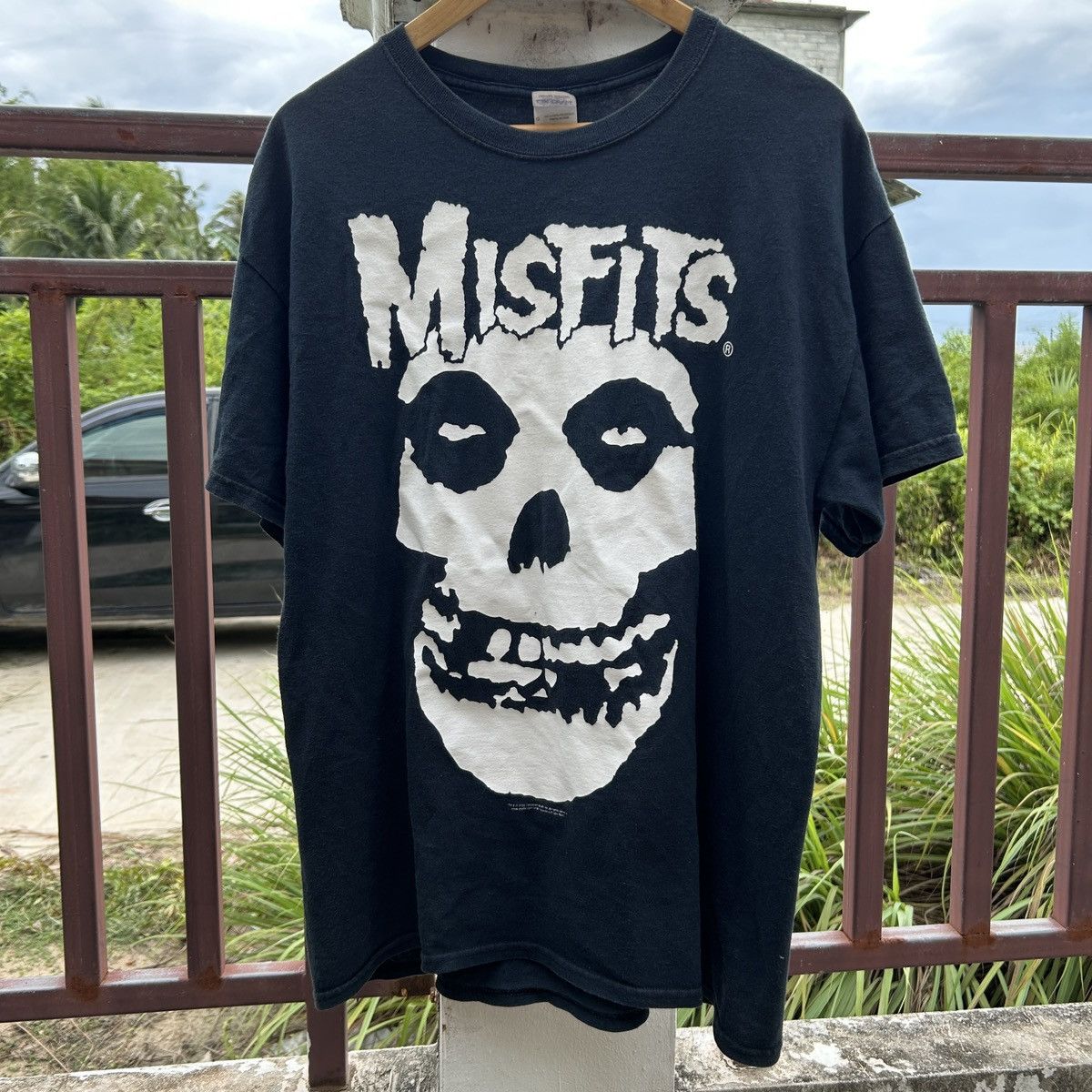 Band Tees × Misfits × Vintage Vintage Misfits 2002s skulls T-shirt Size US M / EU 48-50 / 2 - 1 Thumbnail