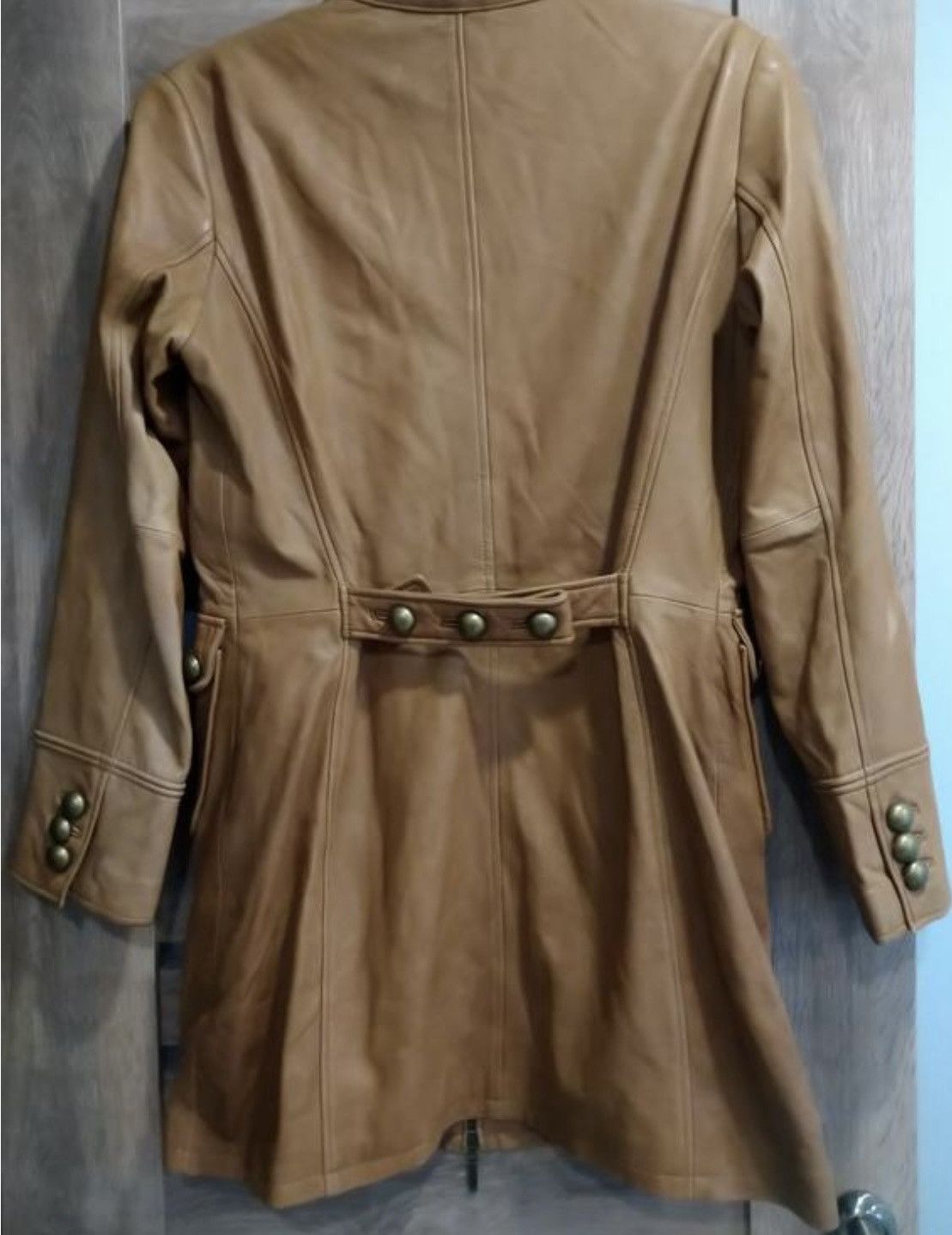 If Six Was Nine × Japanese Brand × Le Grande Bleu (L.G.B.) Vintage Japanese Napoleon Real Leather LGB Style Jacket Size US M / EU 48-50 / 2 - 3 Thumbnail