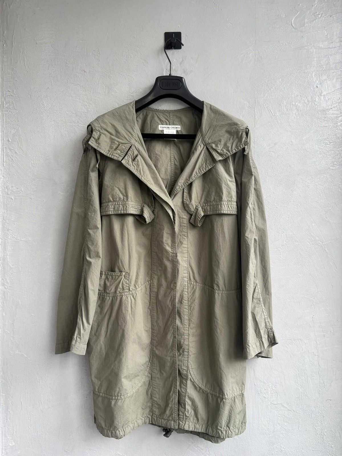 Tsumori Chisato Tsumori Chisato Hooded Safari Coat Size US M / EU 48-50 / 2 - 1 Thumbnail