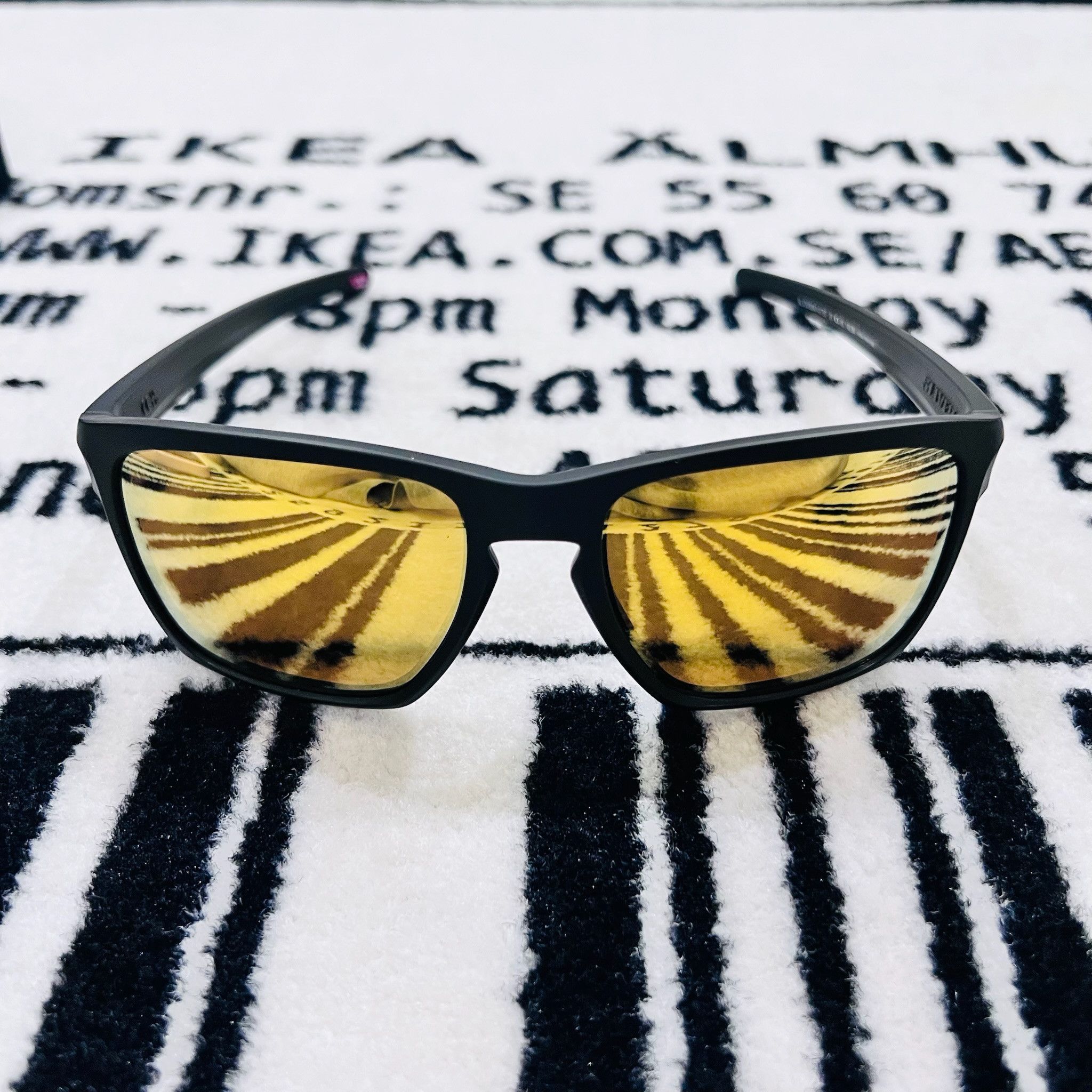 Oakley Oakley Sliver XL 24K Gold Mirror Lens Black Frame Sunglasses Size ONE SIZE - 2 Thumbnail