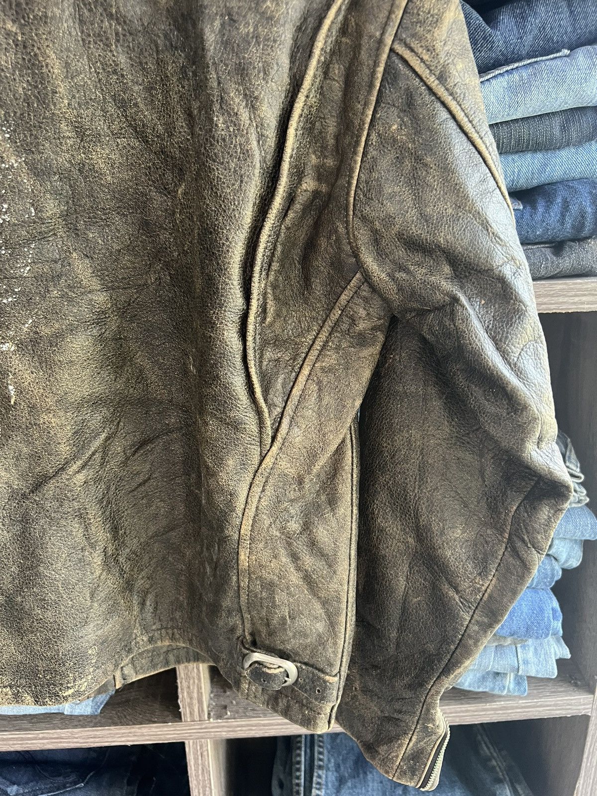 Other 🔥Vintage Freedom Leather Biker Jacket Size US S / EU 44-46 / 1 - 13 Thumbnail