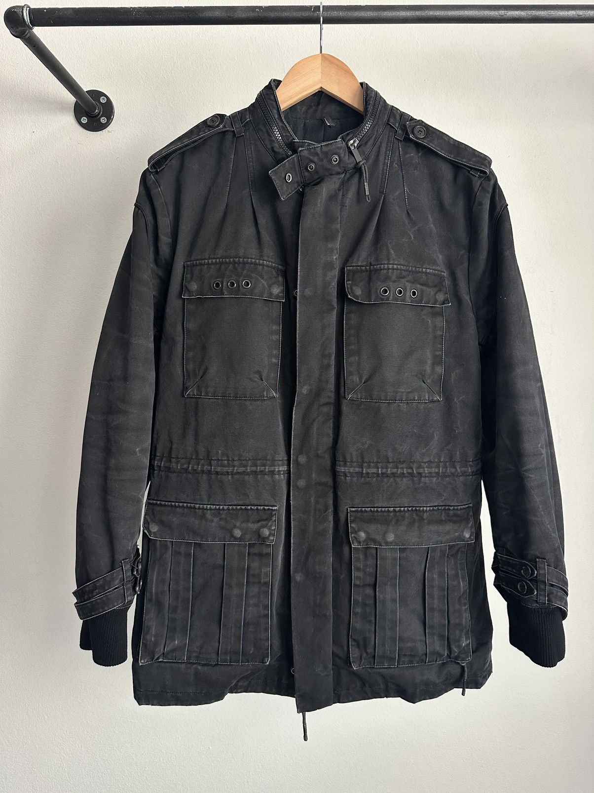 AW03 Dior Homme Military M65 Field Jacket Parka Size 52