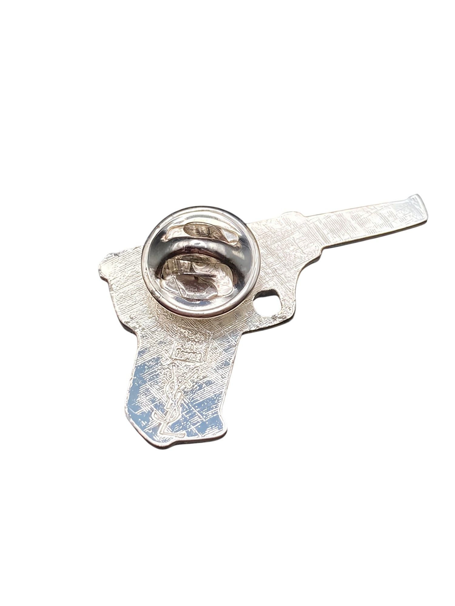 Yves Saint Laurent VINTAGE GUN PIN Size ONE SIZE - 3 Thumbnail