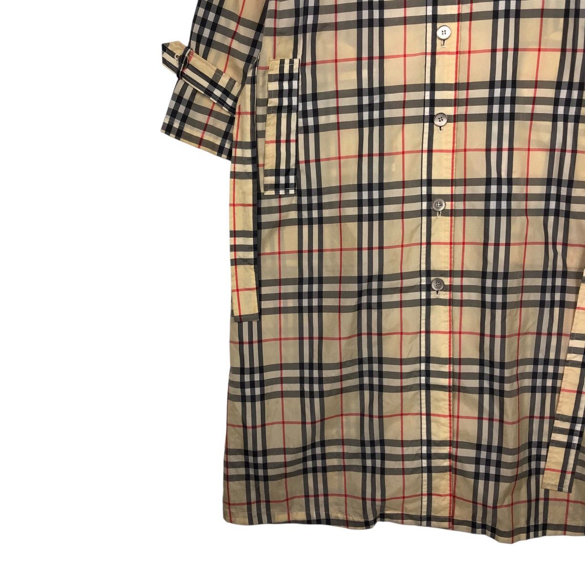 Japanese Brand 📌Vintage Long Jacket Tartan Design Nova Check Double Breast Size US M / EU 48-50 / 2 - 8 Thumbnail