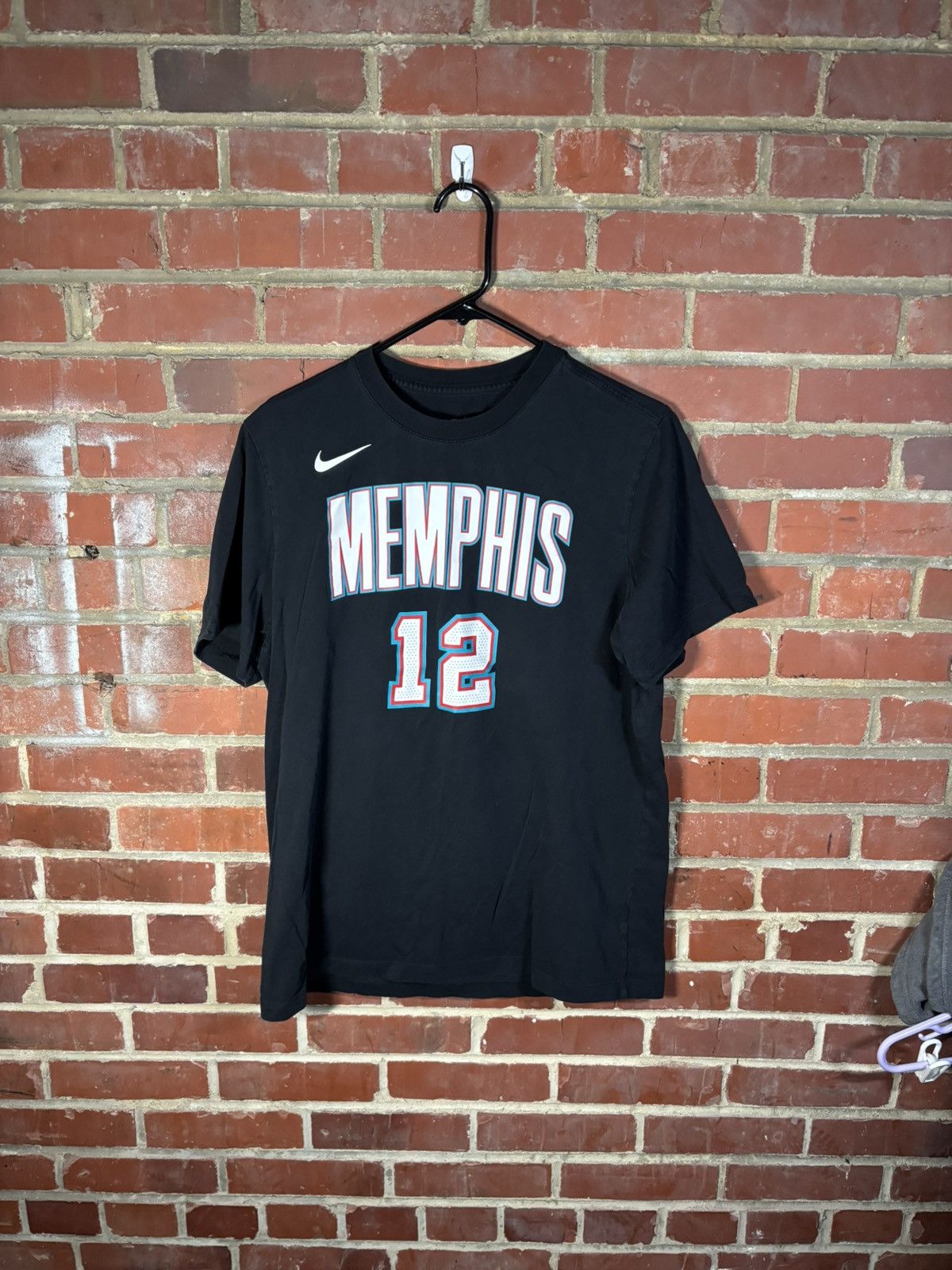 Ja Morant Memphis Grizzlies Nike Hardwood Classic Shirt Sz L
