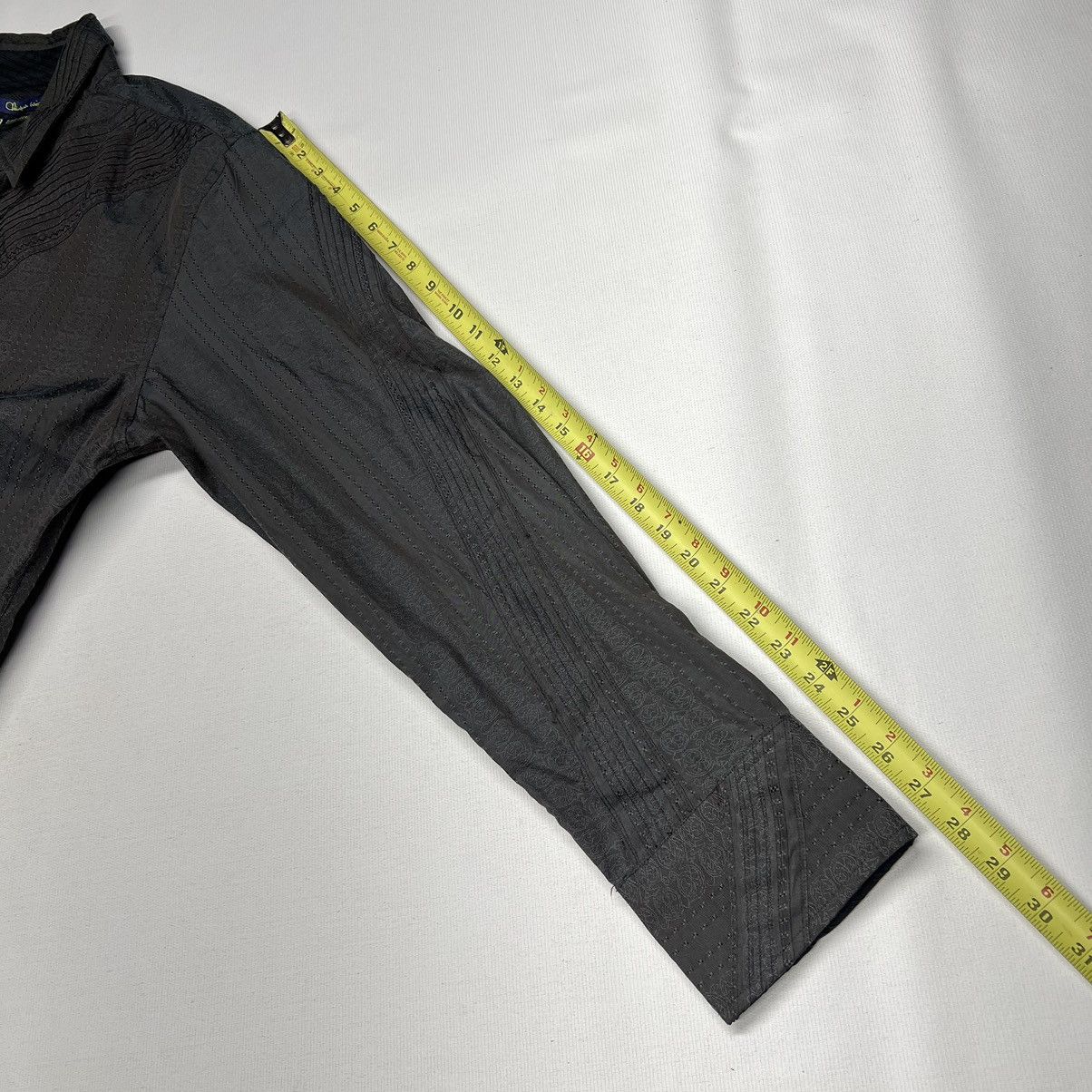 English Laundry English Laundry Christopher Wicks Shirt Brown Embroidered Size US XXL / EU 58 / 5 - 18 Thumbnail