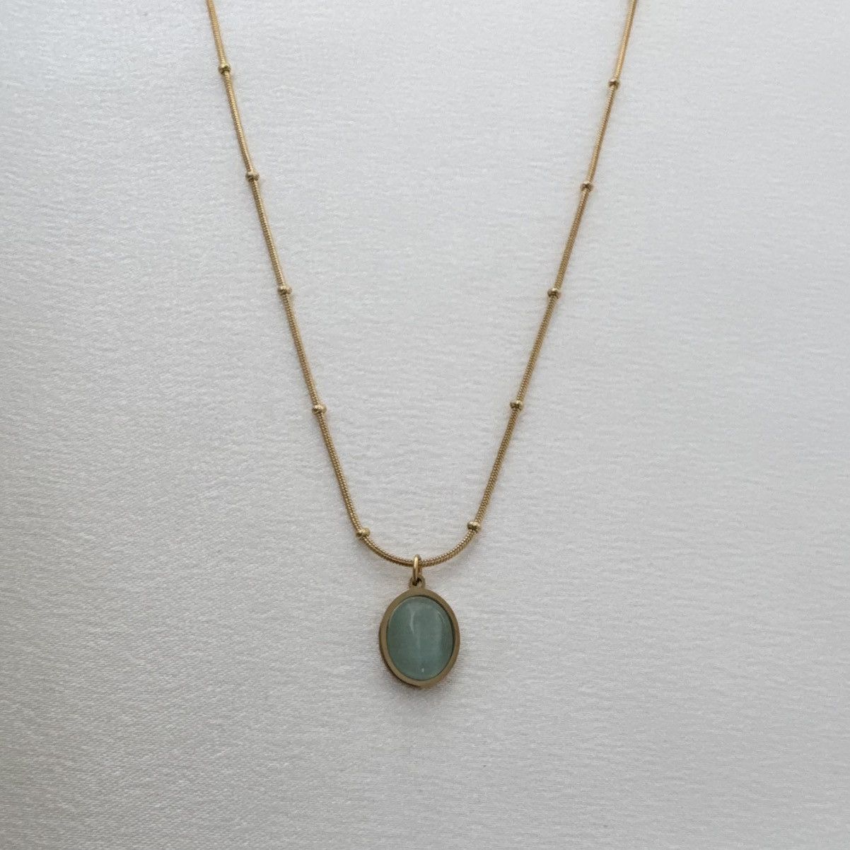 Other Green Crystal Pendant Necklace for Women Size ONE SIZE - 1 Thumbnail