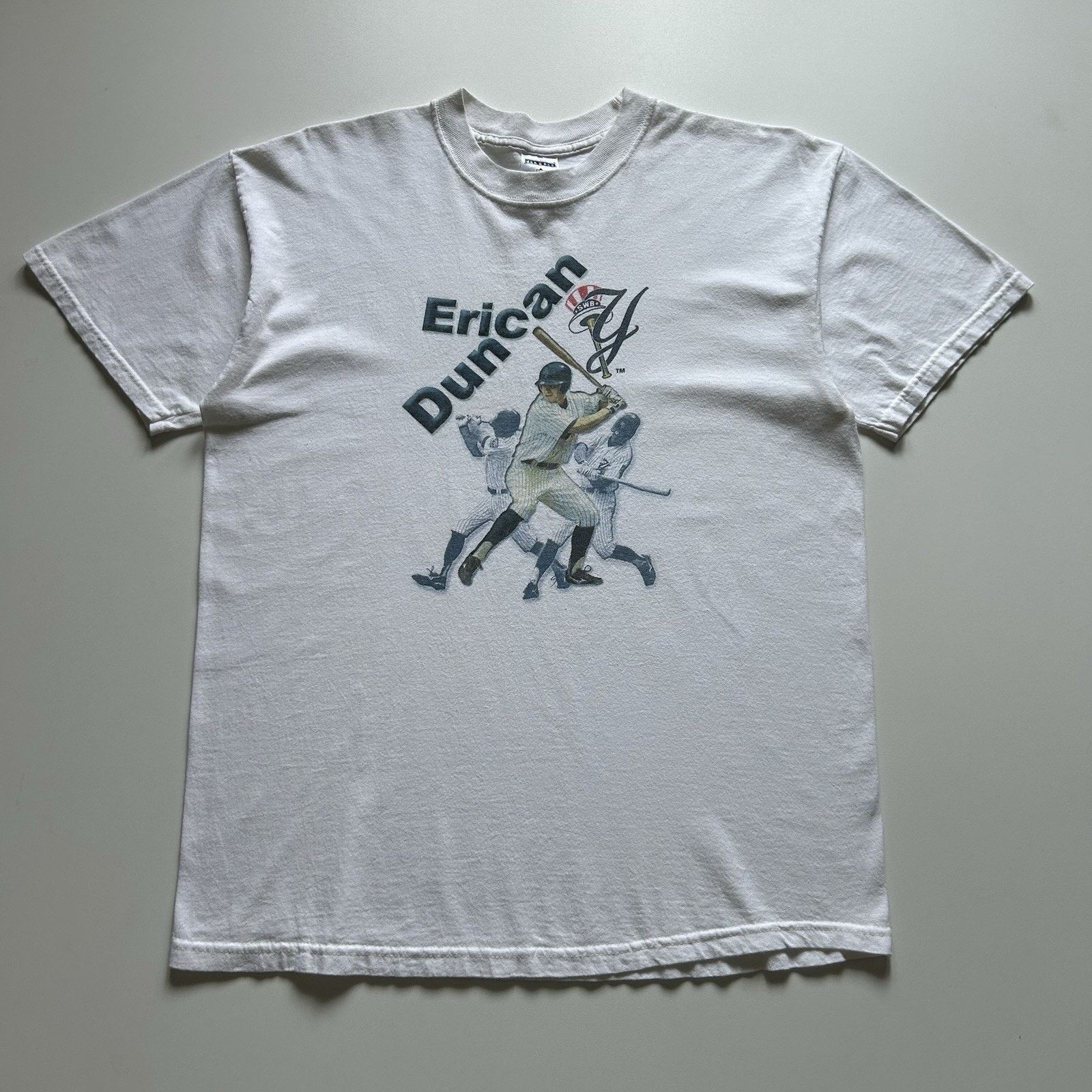 Jerzees × MLB × Vintage Vintage New York Yankees T Shirt Large Y2K MLB Baseball Rare Size US L / EU 52-54 / 3 - 1 Thumbnail