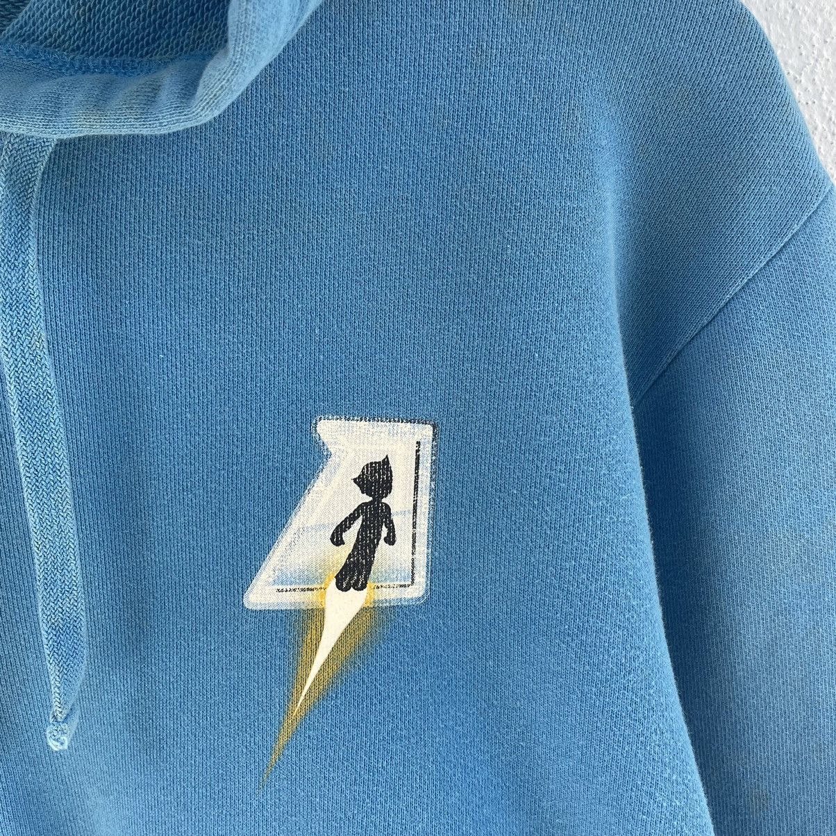 Anime Vintage 2009 astro boy lightning backhit hoodie zipper Size US XL / EU 56 / 4 - 4 Thumbnail