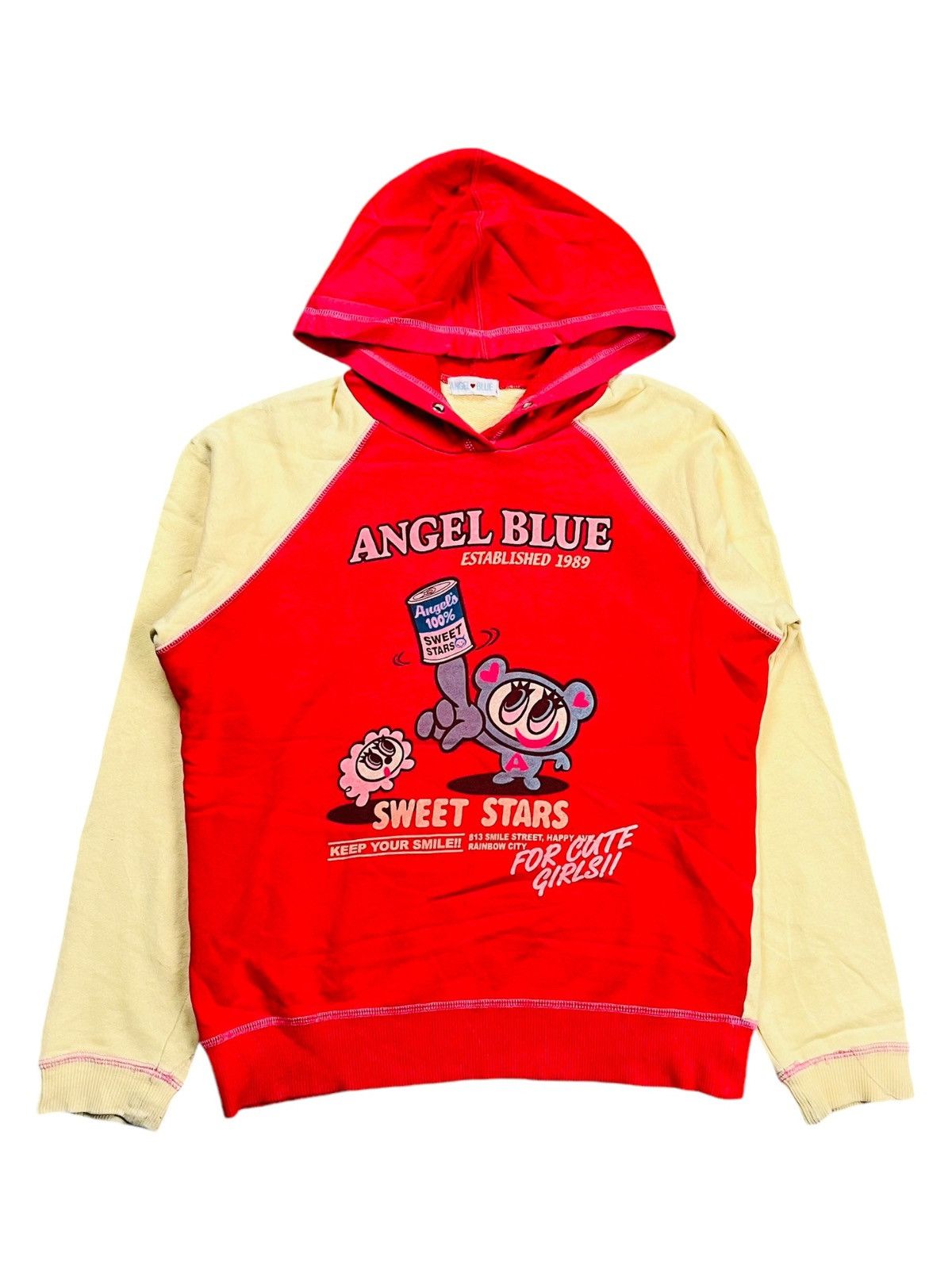 Angel Blue 2000s Angel Blue - Mascots Two Tone Hoodie Size US M / EU 48-50 / 2 - 1 Thumbnail