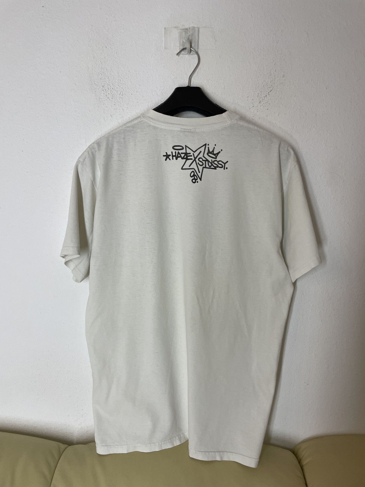 Haze × Pro-Keds × Stussy Stussy X Haze Vintage Big Logo T Shirt tee Size US L / EU 52-54 / 3 - 2 Thumbnail