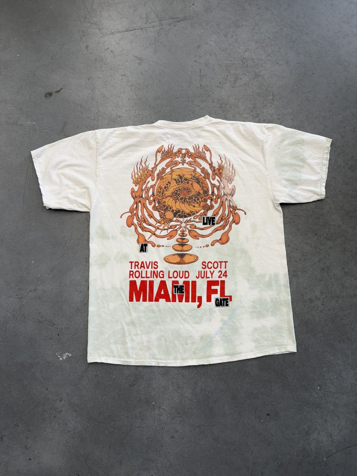 Rolling Loud × Travis Scott Travis Scott Rolling Loud Have You Ever Been Lost Tee Size US XL / EU 56 / 4 - 2 Thumbnail