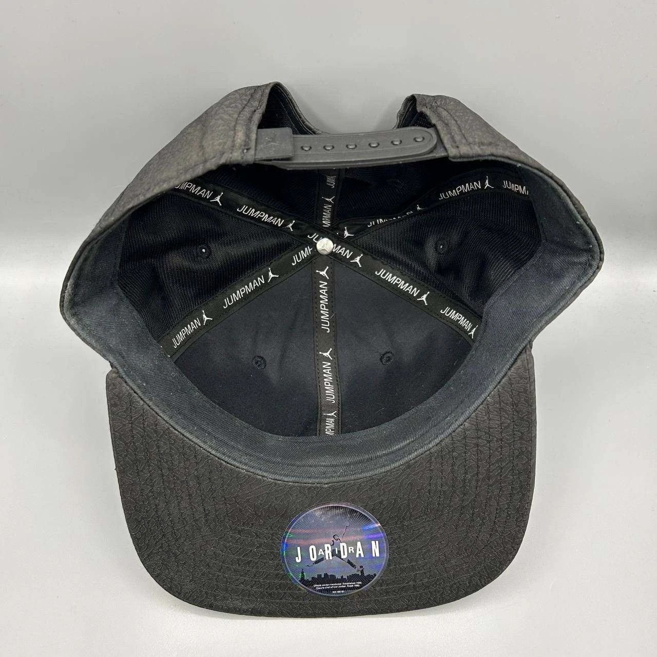 Jordan Brand Air Jordan Hat Men Cement Elephant Metal Logo Snap Back Cap Size ONE SIZE - 2 Thumbnail