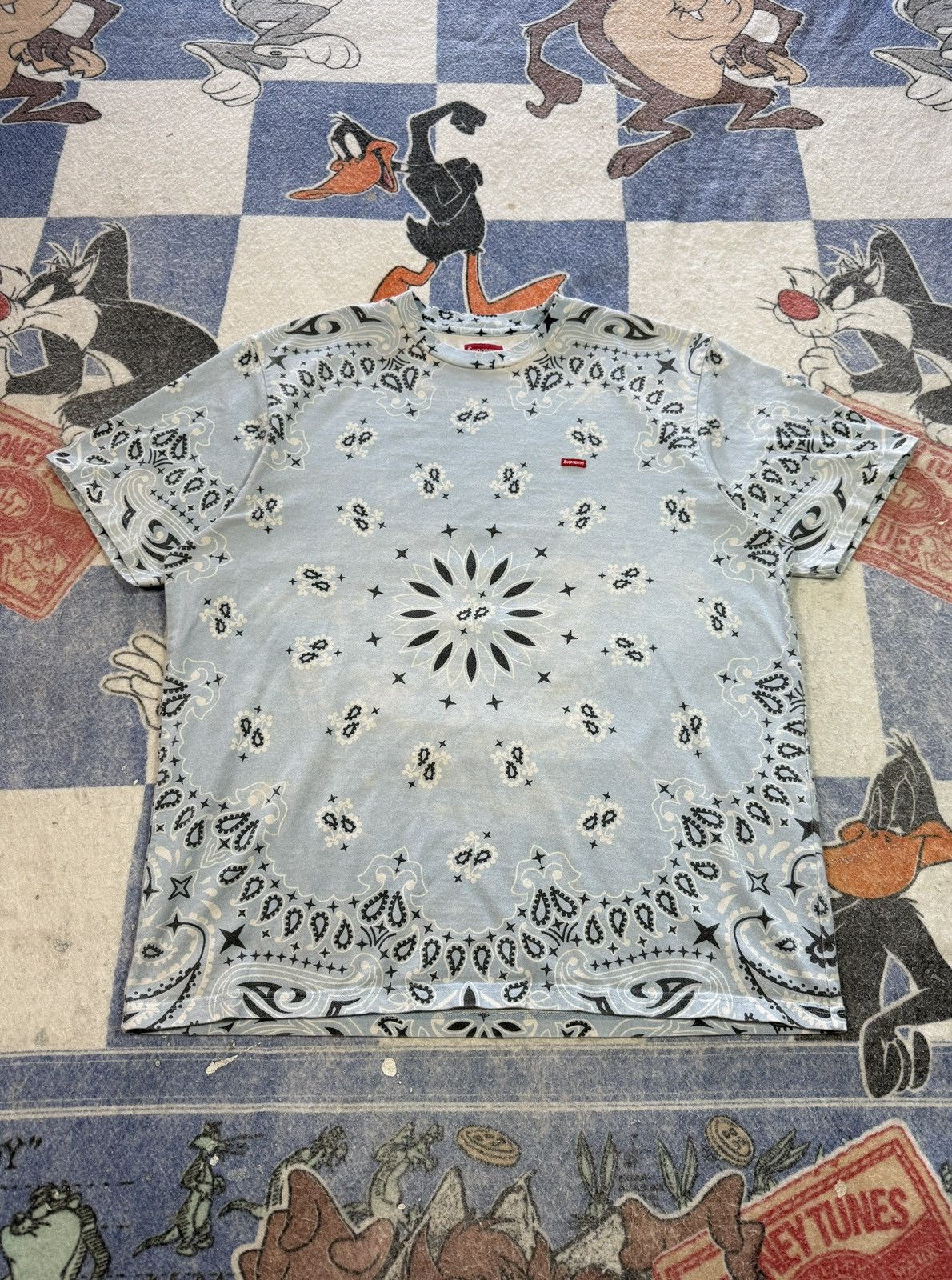 Supreme Supreme bandana small box logo tee Size US XL / EU 56 / 4 - 1 Thumbnail