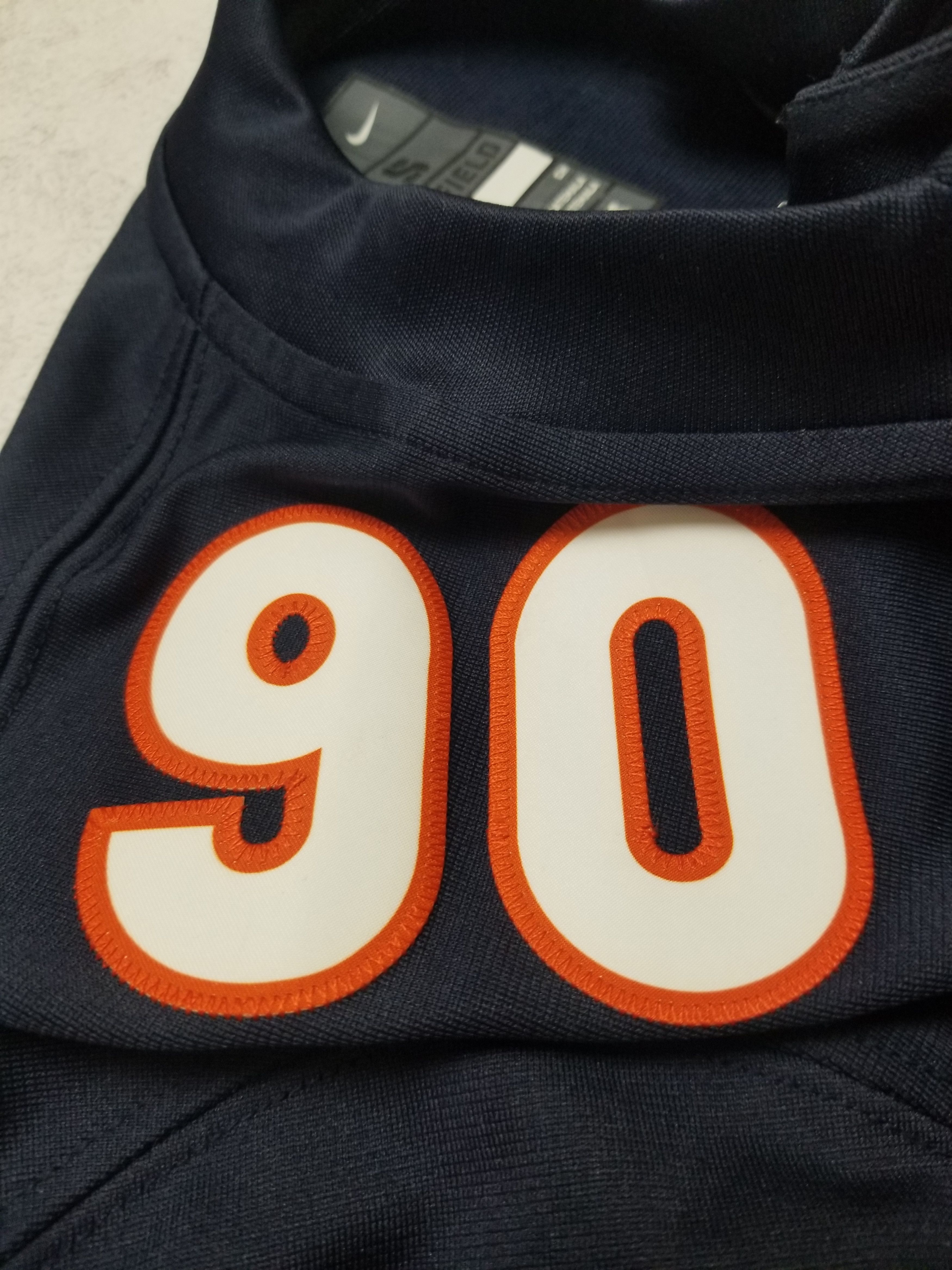 Nike Chicago Bears GSH #90 Julius Peppers NFL Stitched Jersey Size US S / EU 44-46 / 1 - 6 Thumbnail
