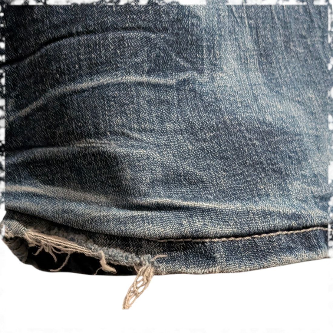 Affliction AFFLICTION Ace Slim Straight Blue Jeans Men's 33 distressed Size US 33 - 10 Thumbnail