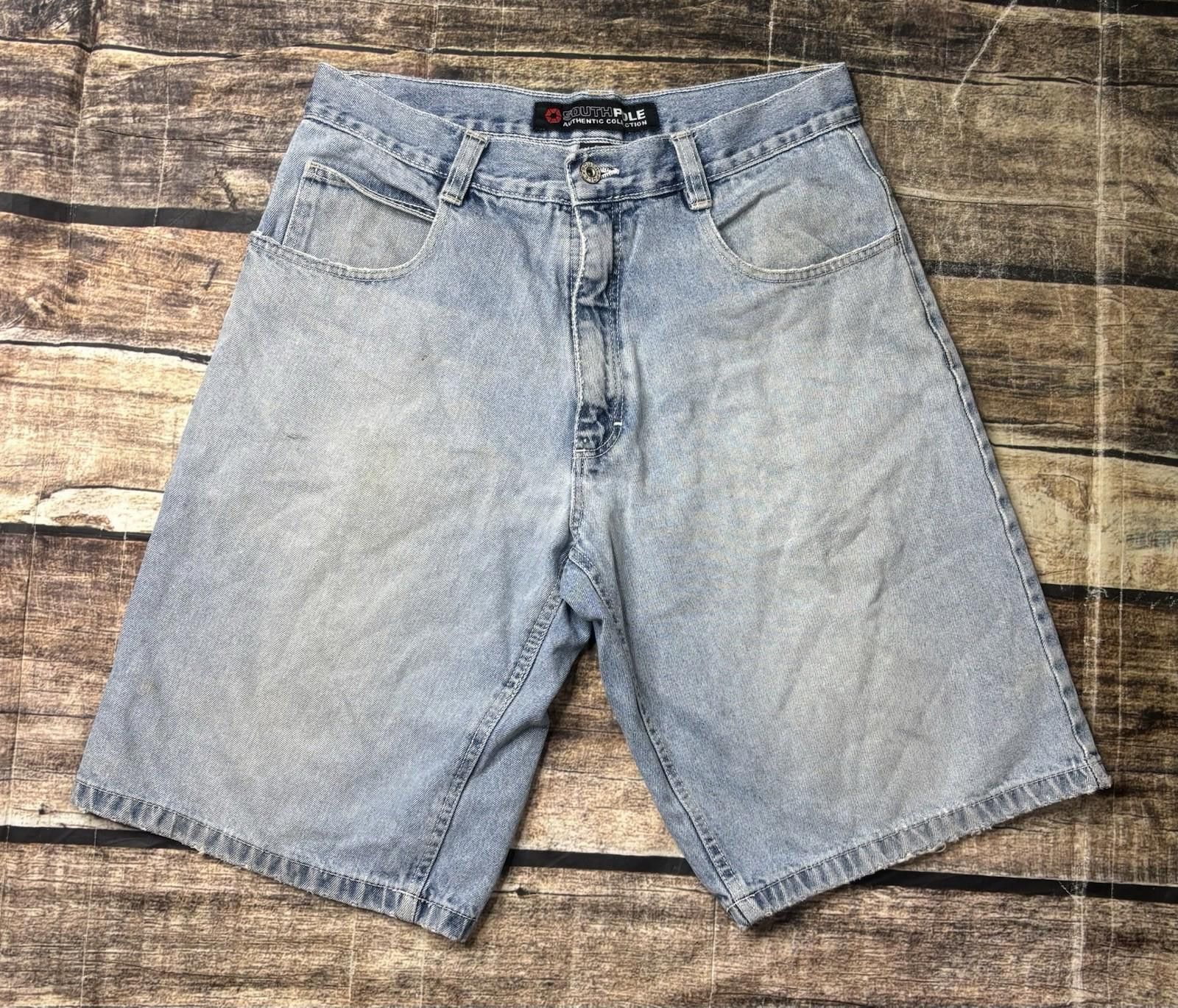 Southpole VTG Southpole Jeans Shorts Men's 34 Denim Baggy Cotton 90s Size US 34 / EU 50 - 1 Thumbnail