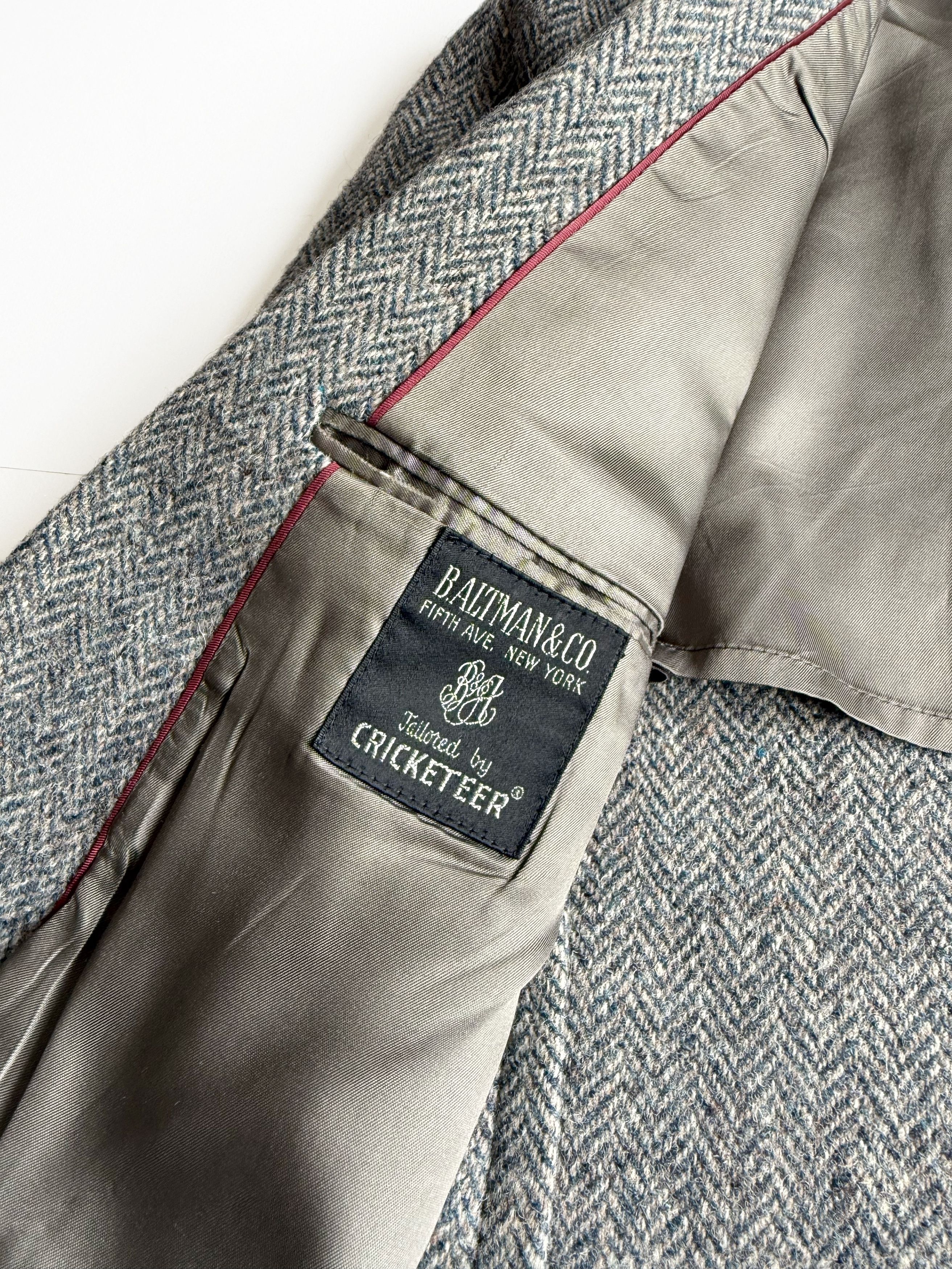 Harris Tweed Vintage Cricketeer for Baltman & Co x Harris Tweed Jacket L Size 42L - 7 Thumbnail