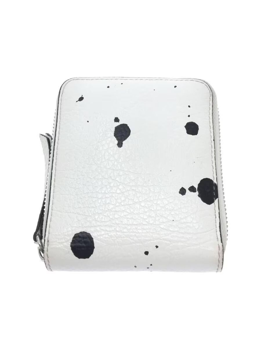 Maison Margiela Paint Splat Leather Zip Wallet Size ONE SIZE - 1 Thumbnail
