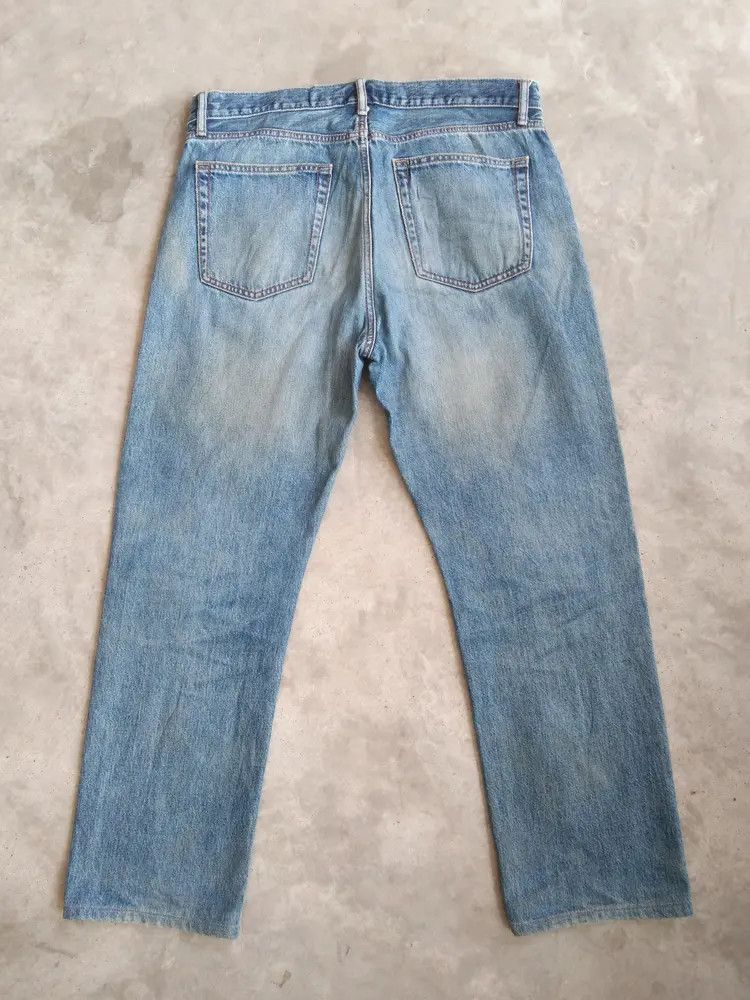 Japanese Brand Vintage Uniqlo Distresses Jeans 34x28 Size US 34 / EU 50 - 2 Thumbnail