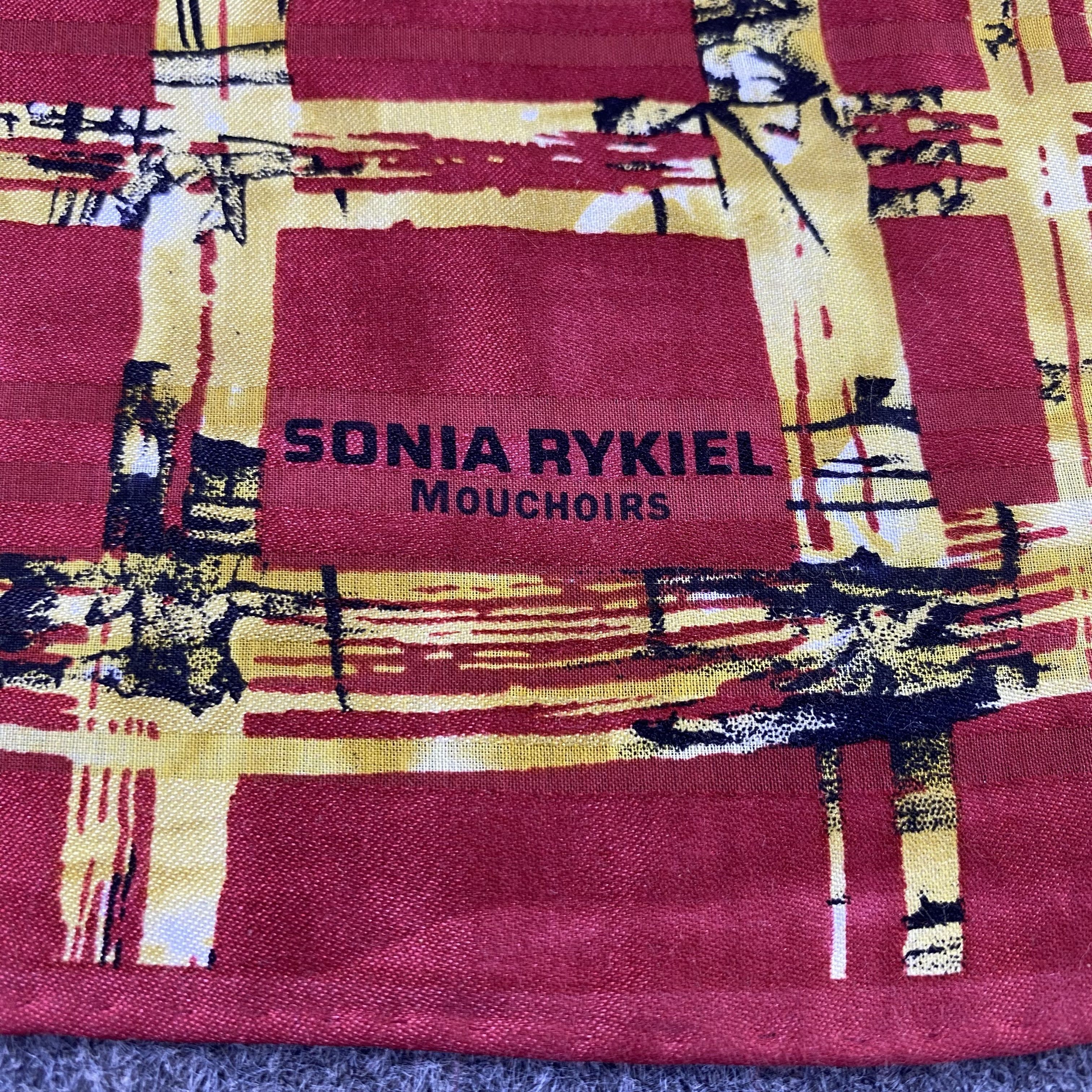 Sonia Rykiel Sonia Rykiel Handkerchief Neckerchief Bandana-B1920 Size ONE SIZE - 7 Thumbnail