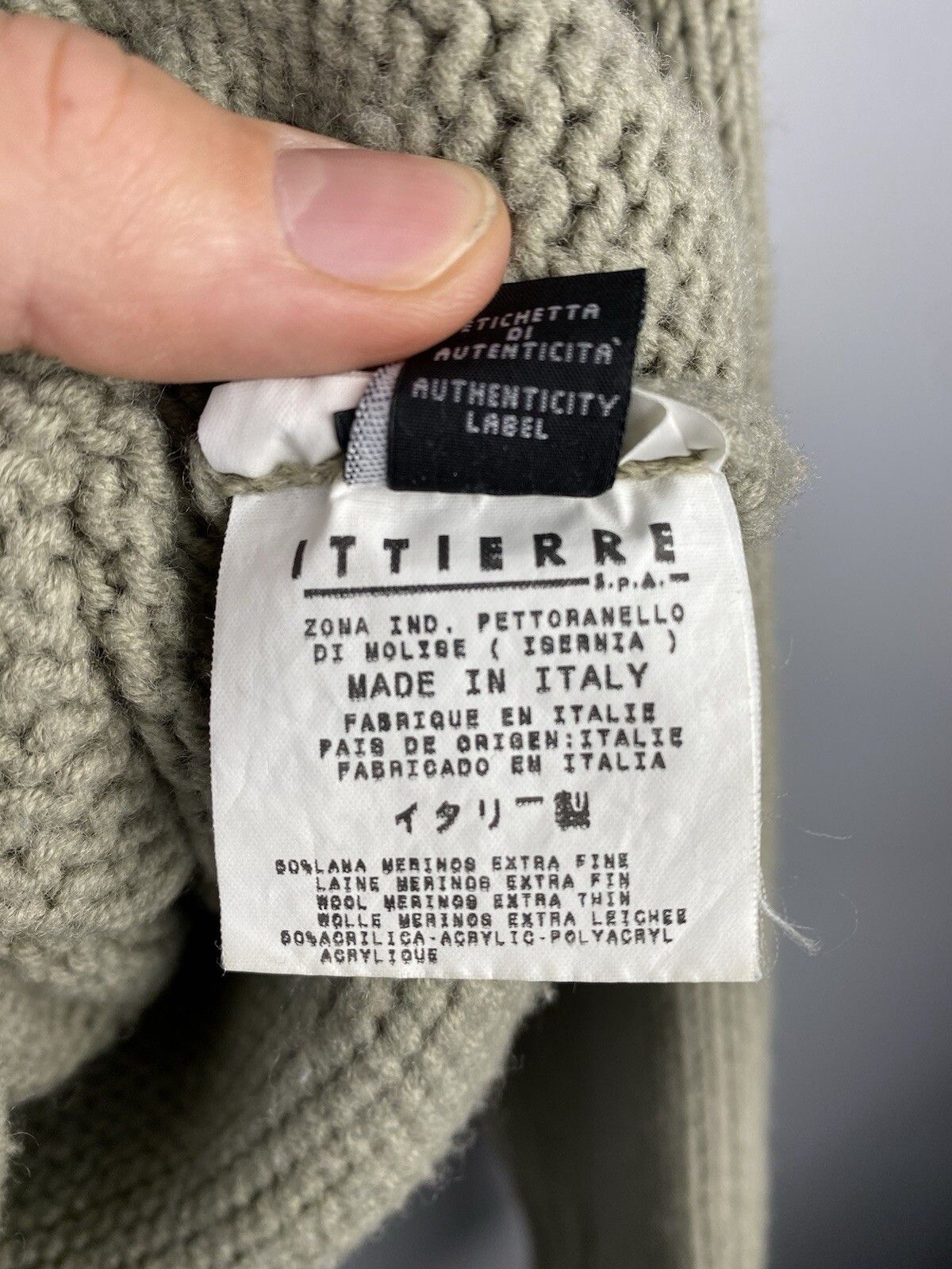 Versace Jeans Couture Vintage Versace Couture Wool Knit Sweater Pullover Size US XXL / EU 58 / 5 - 19 Thumbnail