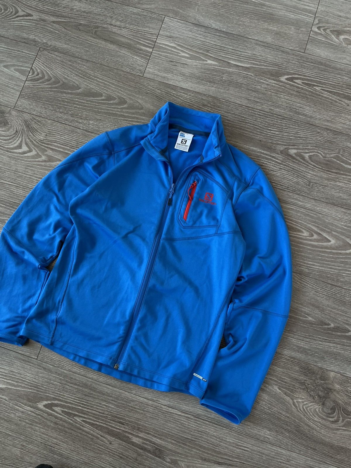 Salomon Salomon Advanced Skin Warm Zip Chest Pocket Sweatshirt Size US S / EU 44-46 / 1 - 10 Thumbnail