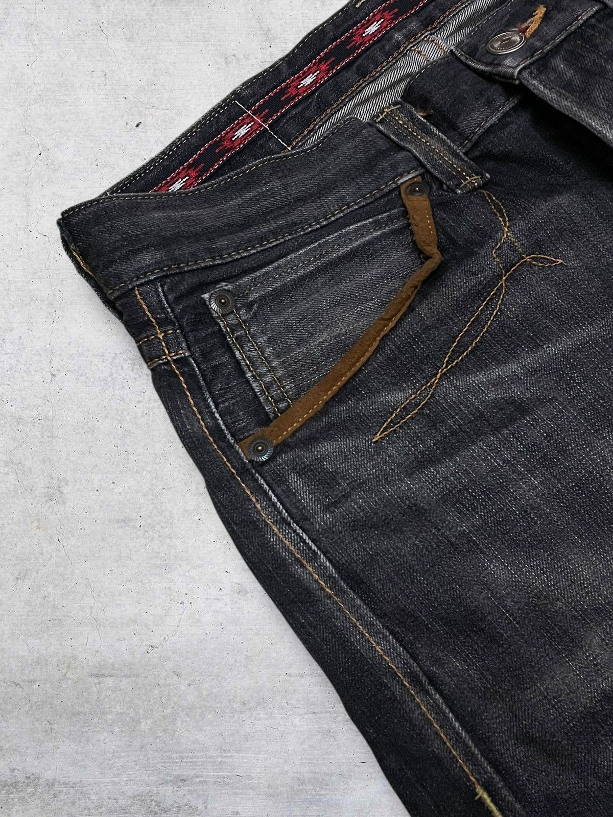 Edwin VINTAGE EDWIN 90S JAPAN DESIGNER WESTERN STYLE RIPPED ASS Size US 32 / EU 48 - 8 Thumbnail