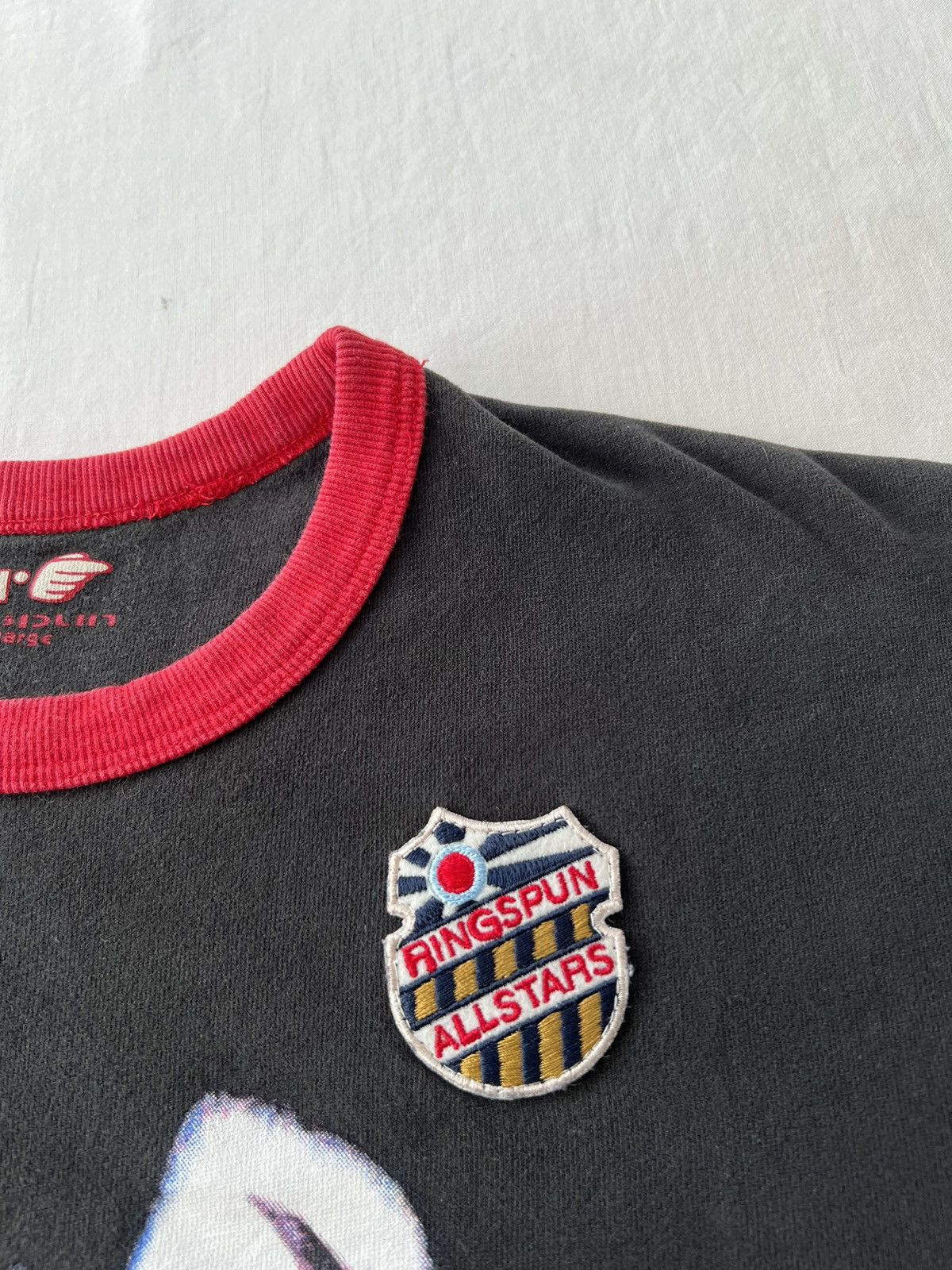 Ringspun Vintage Kiss Ringspun Allstars Ringer Black T-shirt Size US M / EU 48-50 / 2 - 9 Thumbnail