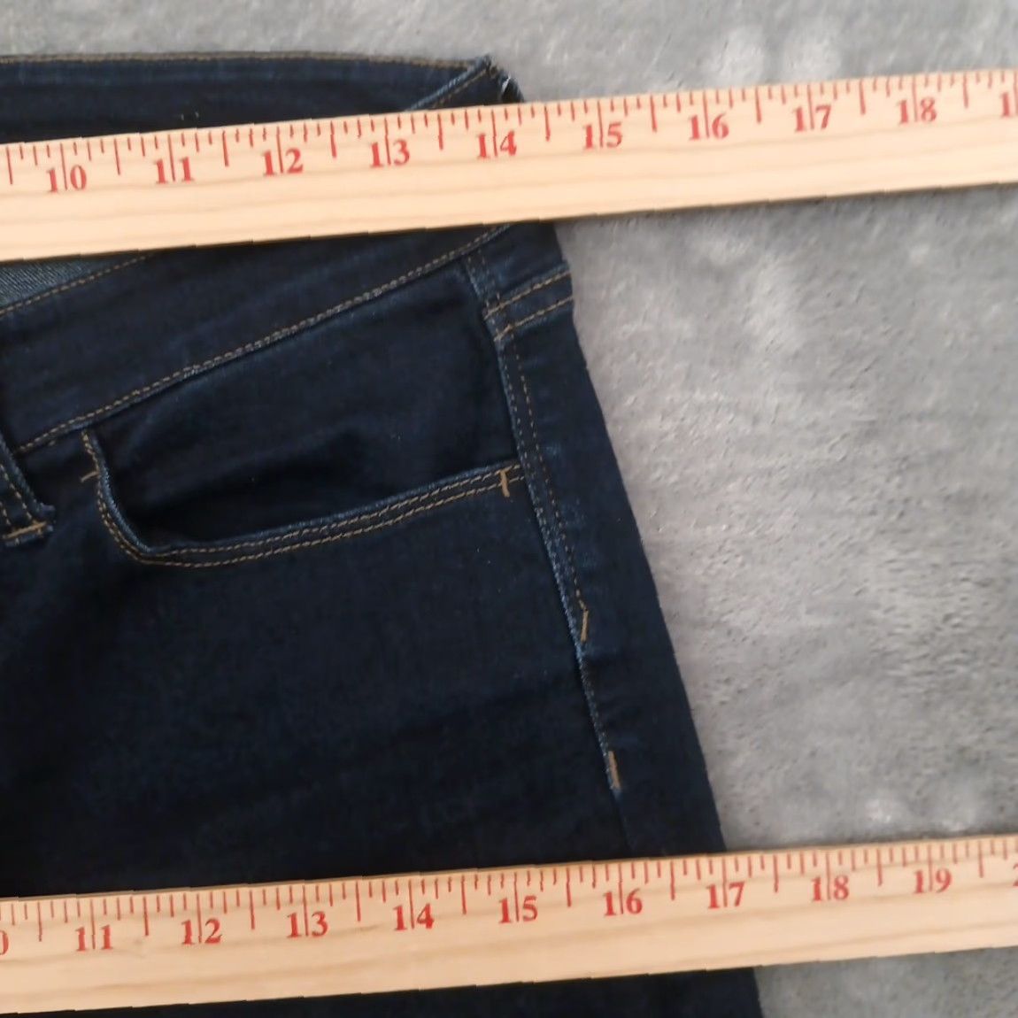Banana Republic Banana Republic Jeans Skinny Womens Size 2 Blue Dark Wash Denim 28x30 Size 26" / US 2 / IT 38 - 2 Thumbnail