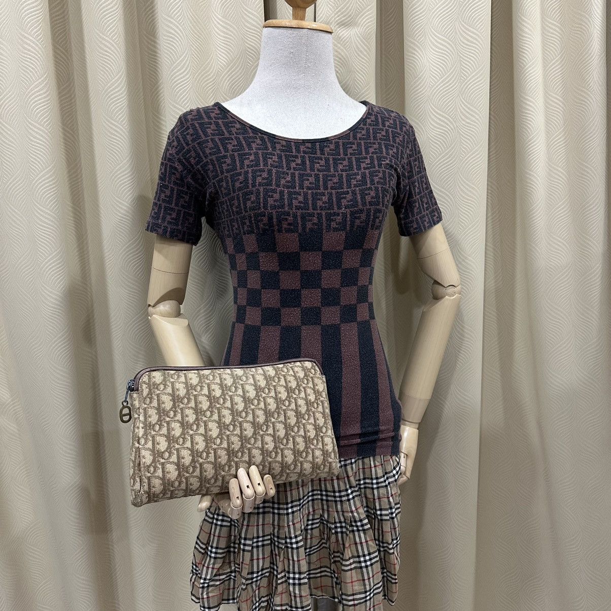 Christian Dior Monsieur ‼️YES‼️ CHRISTIAN DIOR VINTAGE TROTTER CLUTCH BAG Size ONE SIZE - 1 Thumbnail