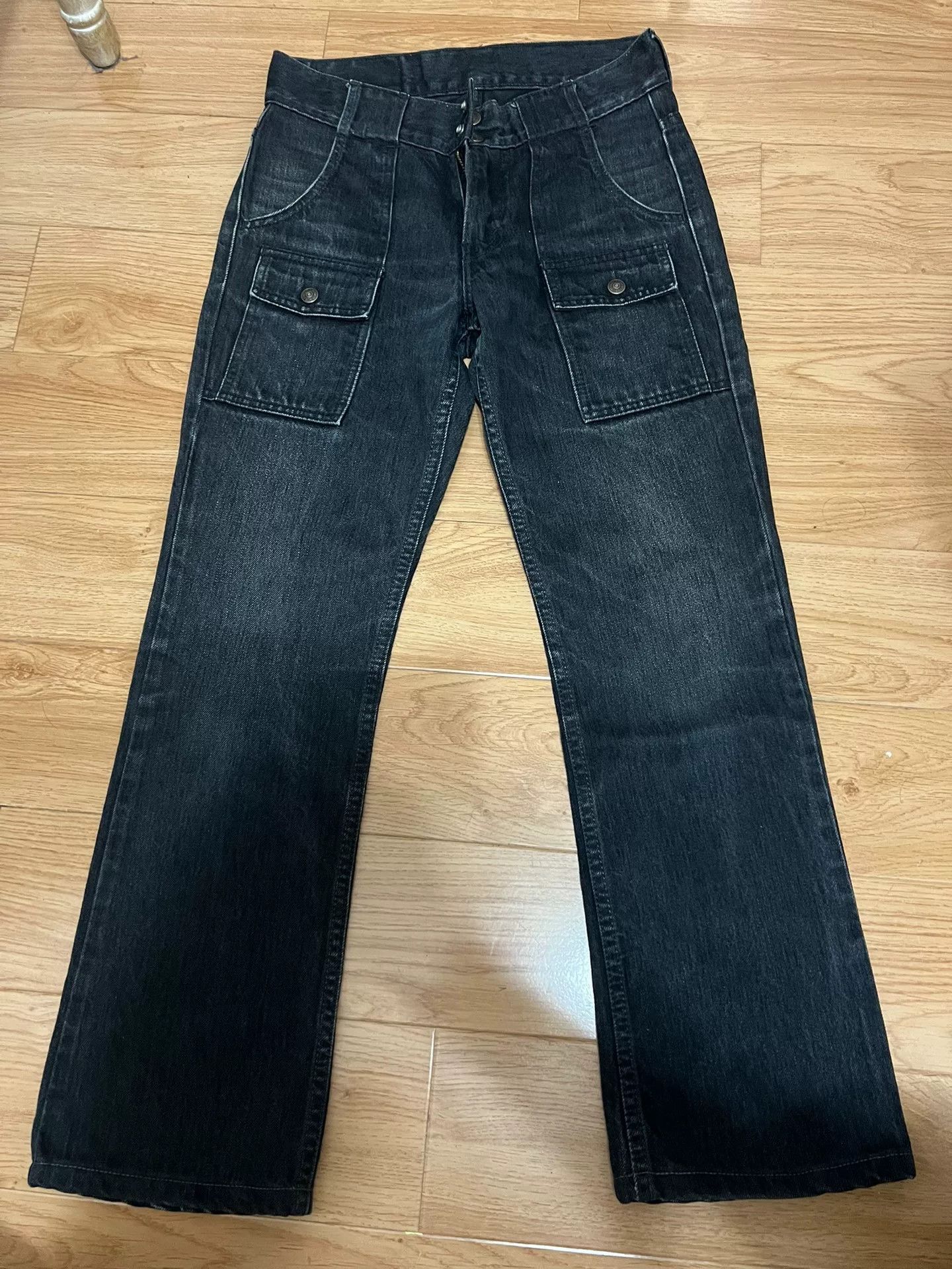 Freewheelers Freewheelers Skull Horse Denim Pants Size 28 Size US 28 / EU 44 - 1 Thumbnail