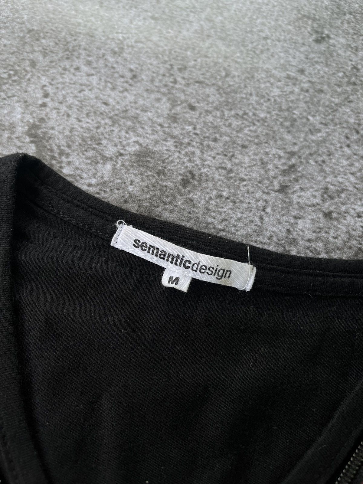 semanticdesign Semanticdesign Y2k Japanese Brand Short Sleeve Size US S / EU 44-46 / 1 - 4 Thumbnail