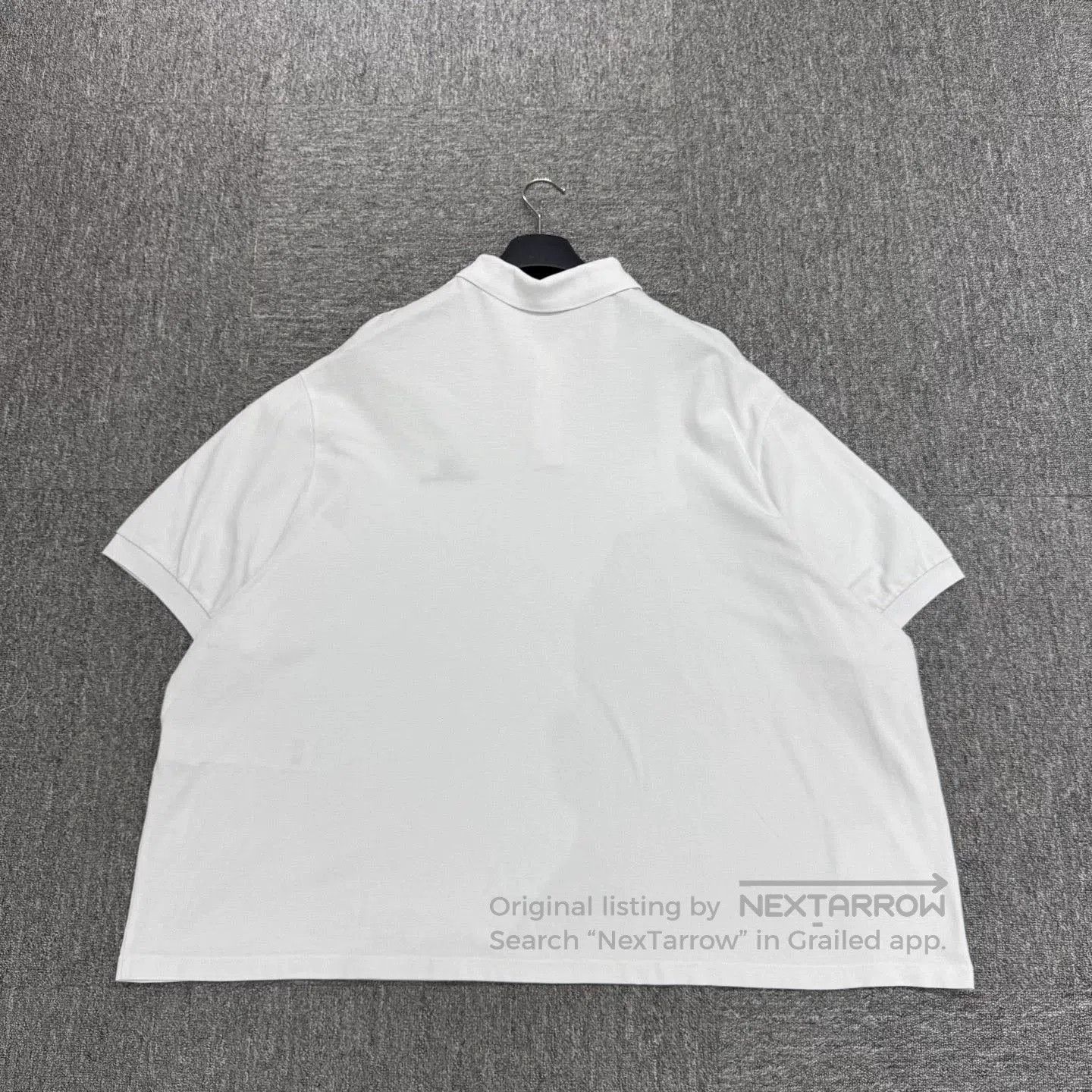 Balenciaga Balenciaga Embroidered Letter Polo Shirt. Size US XXL / EU 58 / 5 - 5 Thumbnail
