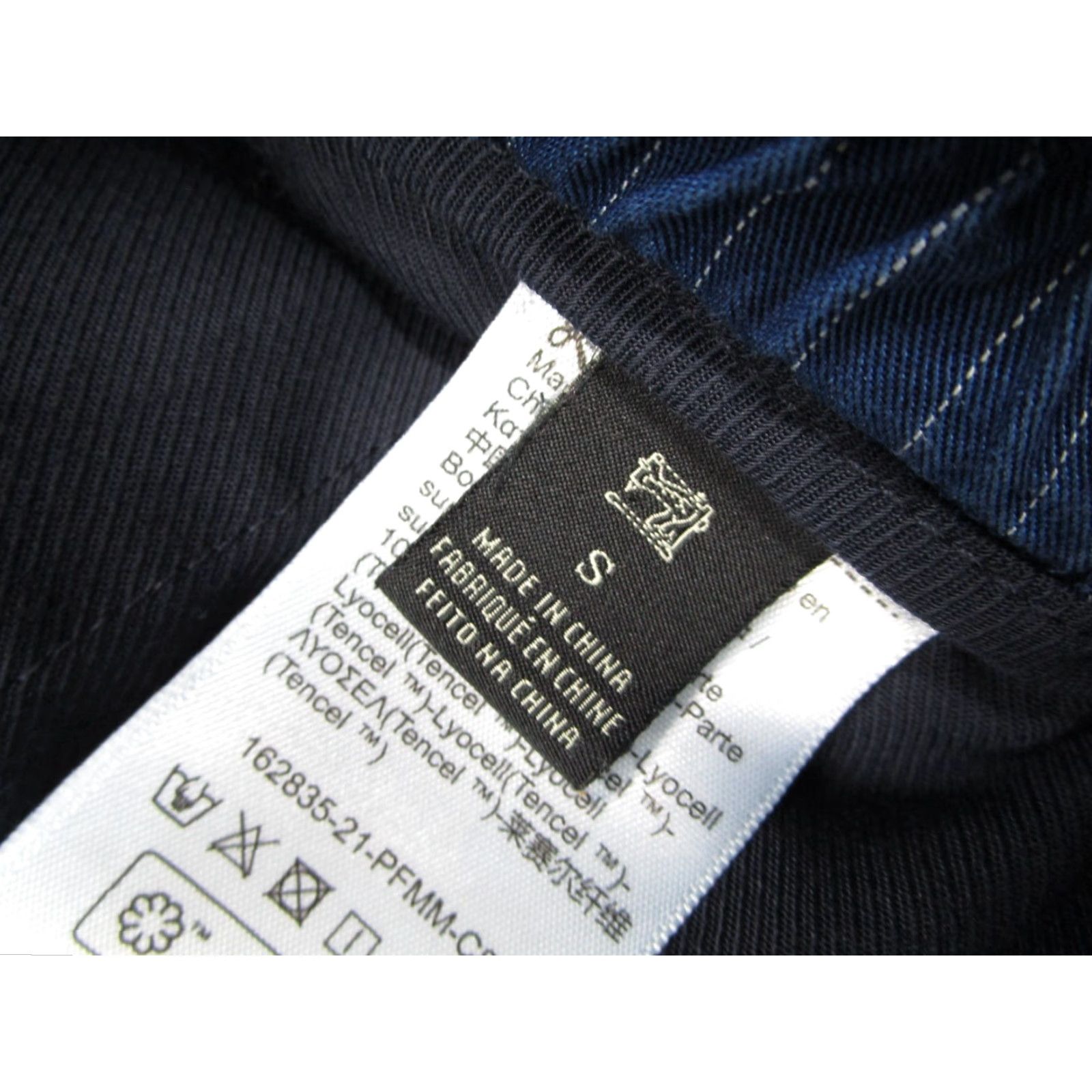 Scotch & Soda SCOTCH & SODA Shorts Mens Small Blue Indigo Tencel 6" Casual Travel Beach Bohemian City Skater — Drawstring Pockets 6 in Inseam Logo | Regular Fit Size US 29 - 3 Thumbnail