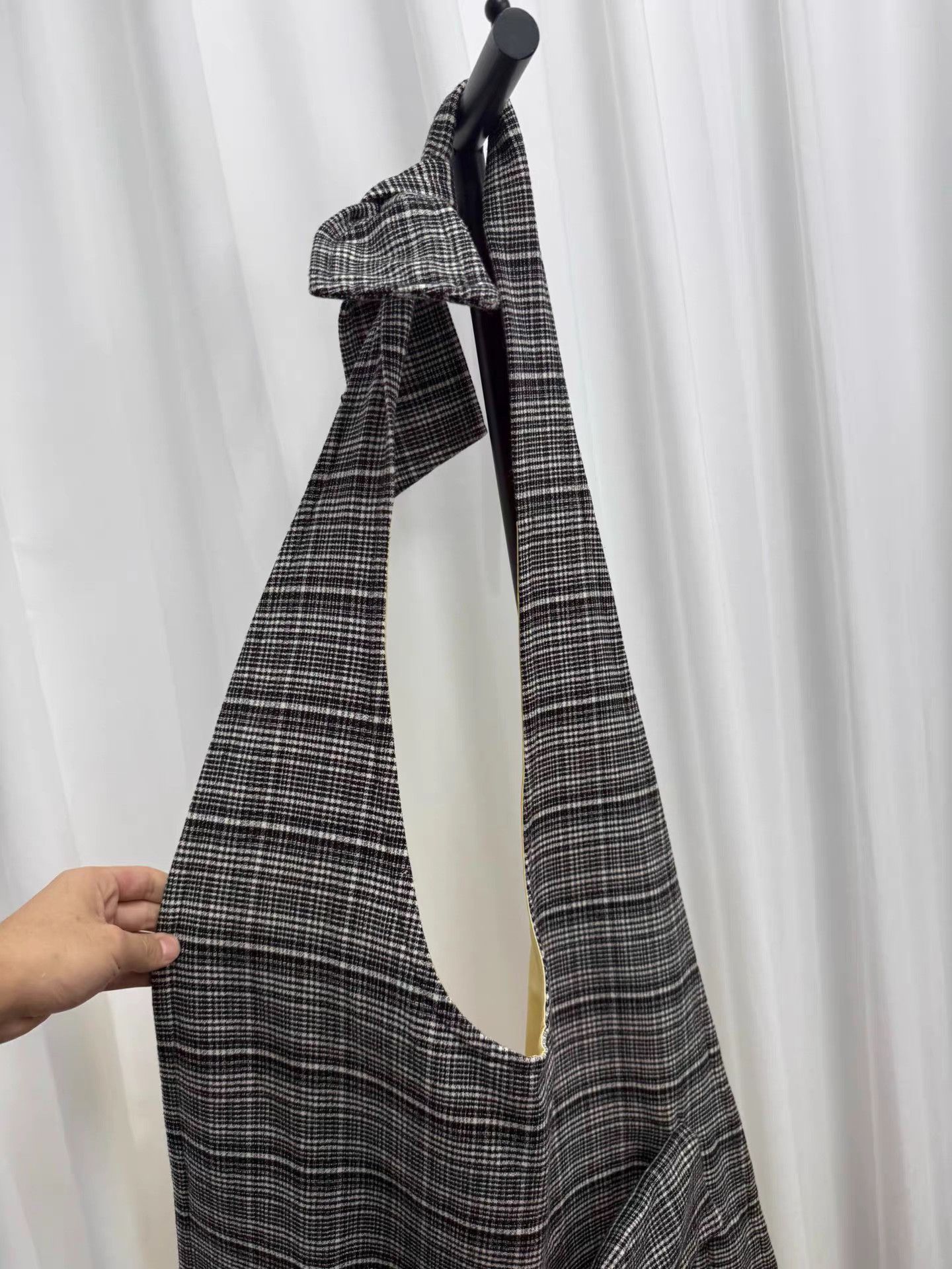 Raf Simons Raf Simons Checkered Vest Crossbody Bag K20 Size ONE SIZE - 3 Thumbnail