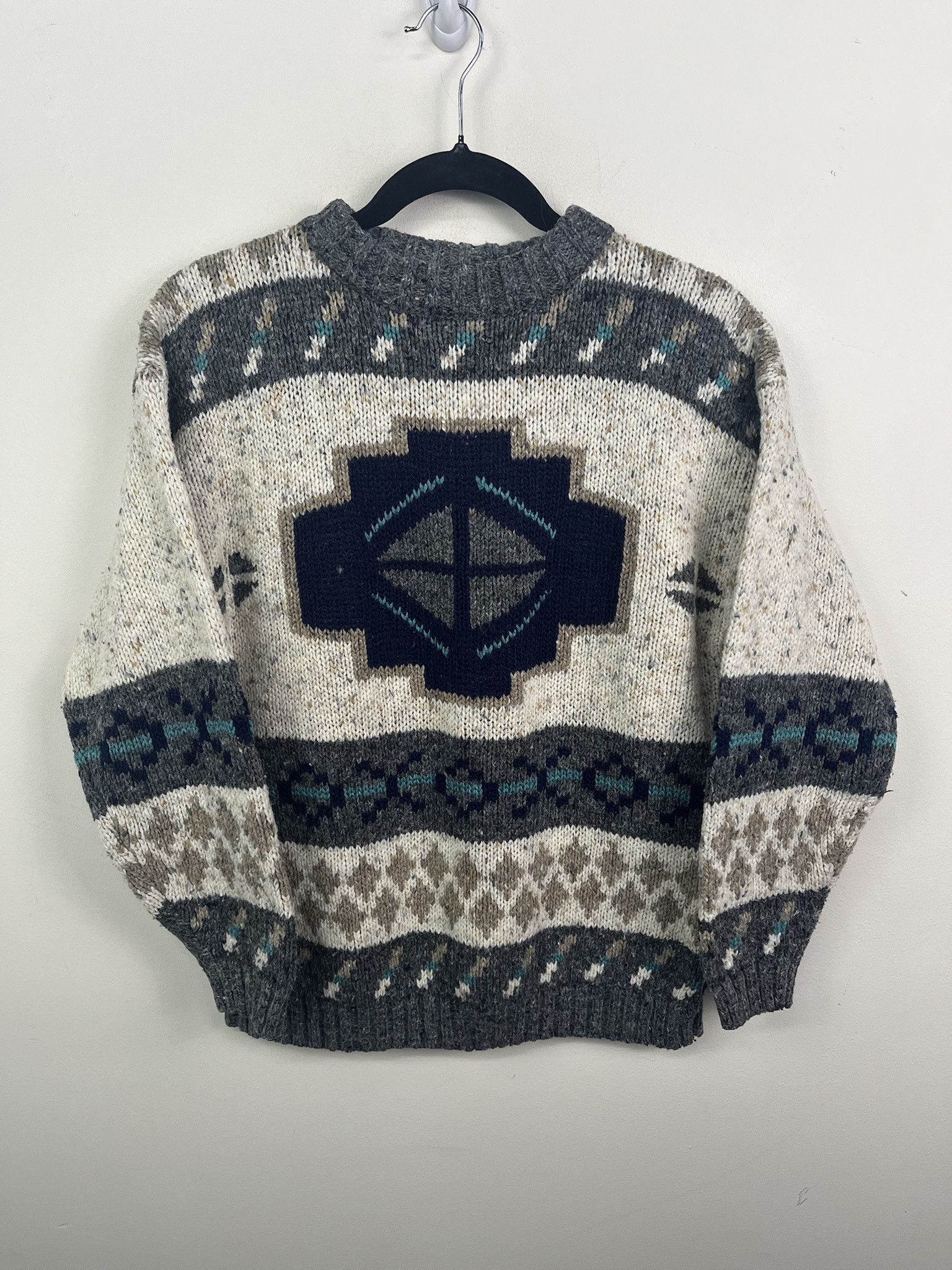 Other Vintage Knit Sweater Aztec Sigil Knit Sweater Size S Size US S / EU 44-46 / 1 - 1 Thumbnail