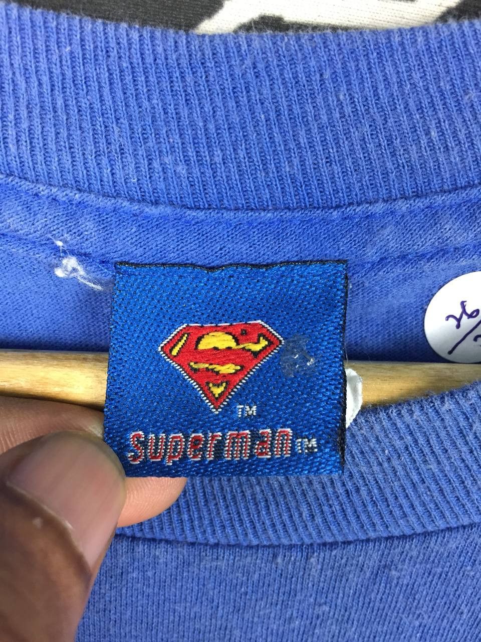 DC Comics × Vintage Vtg Y2K DC Comic Superman Logo Warner Bros Comic Movie Tee Size US XXL / EU 58 / 5 - 15 Thumbnail