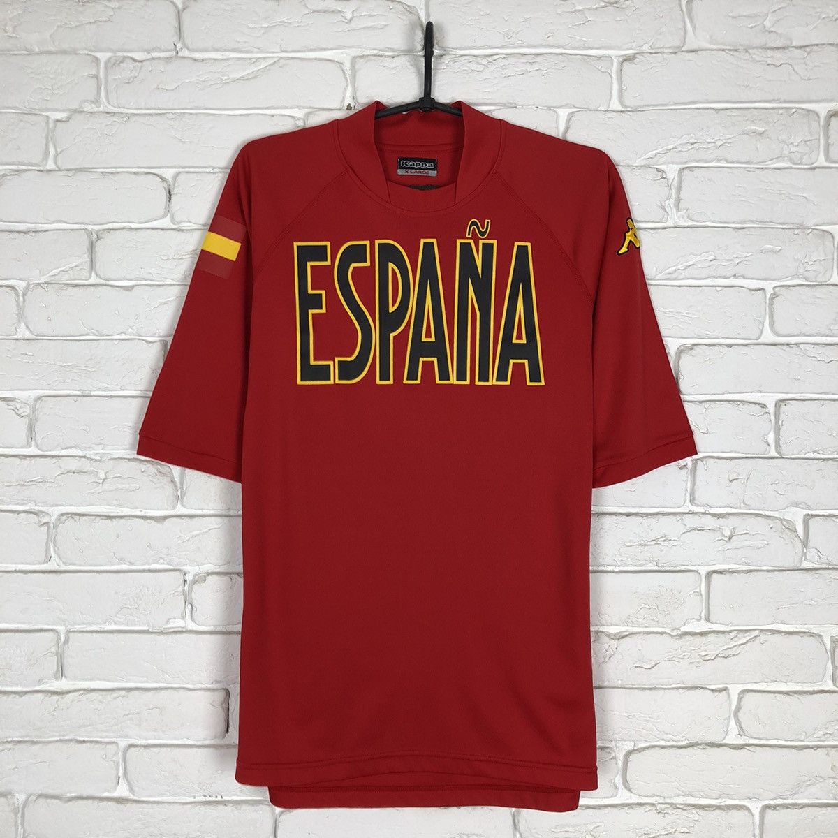Kappa Espana Spain national team vintage kappa jersey Size US L / EU 52-54 / 3 - 1 Thumbnail