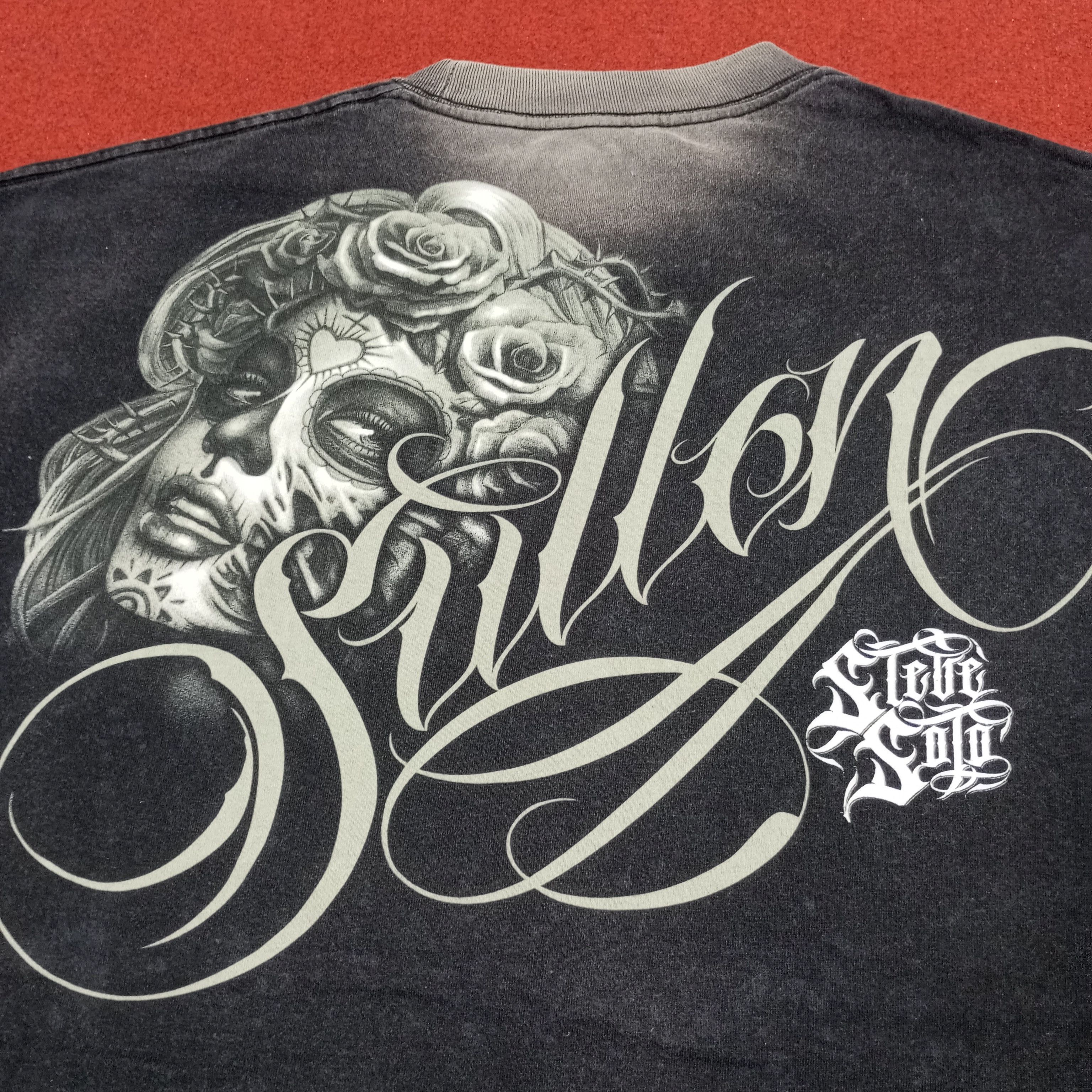Vintage Sullen Steve Sojo Streetwear Style Tshirt Size US XL / EU 56 / 4 - 4 Thumbnail