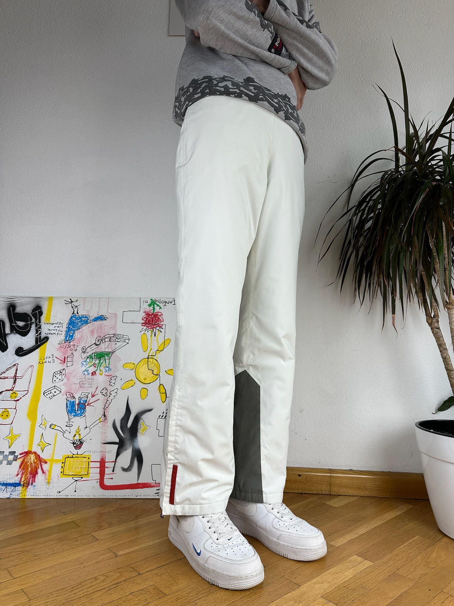 Prada Prada White Ski Pants Size 27" / US 4 / IT 40 - 6 Thumbnail