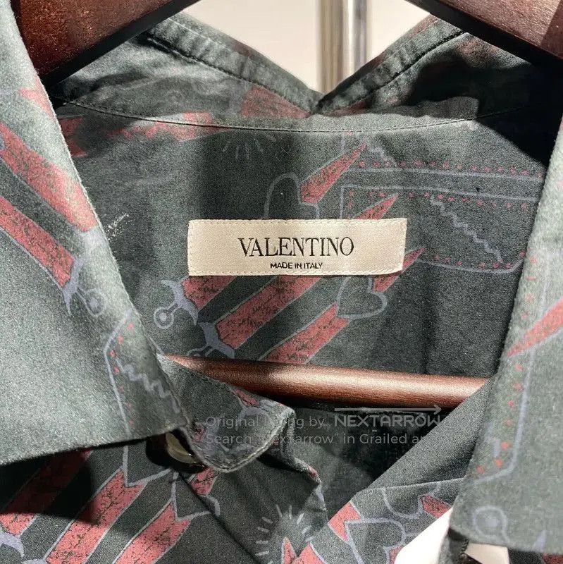 Valentino Valentino Gray Long Sleeve Men’s Shirt . Size US L / EU 52-54 / 3 - 3 Thumbnail