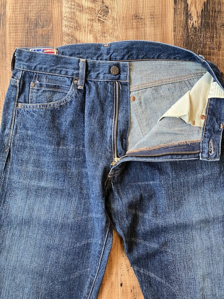 Japanese Brand BOBSON R510 W31 x L34 90's reissue Selvedge Jeans Size US 31 - 6 Thumbnail