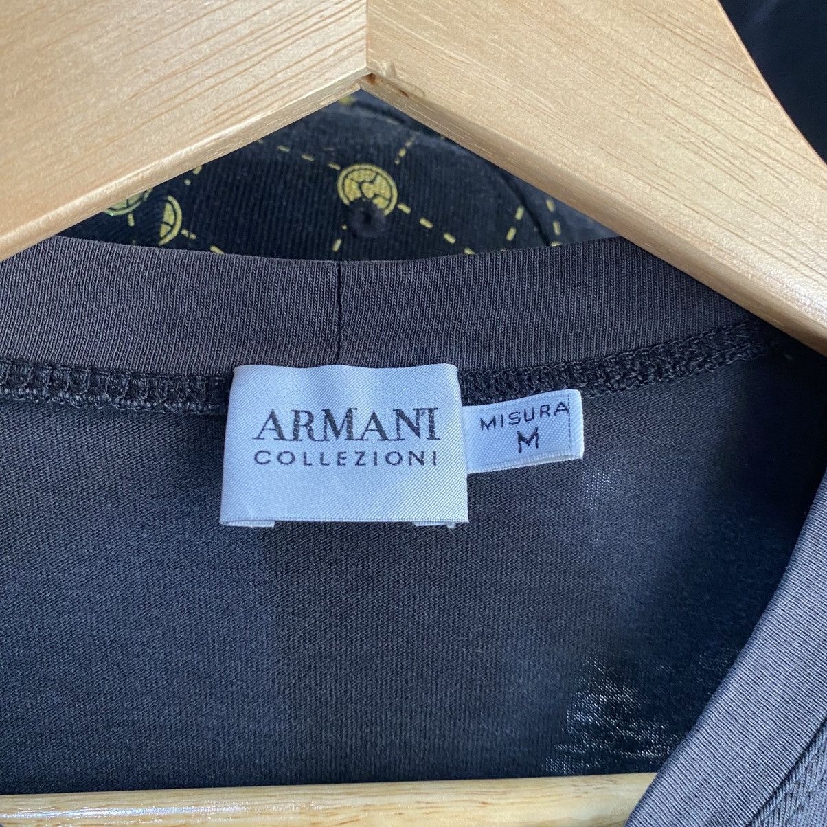 Armani Collezioni Armani Collezioni T-Shirt Men Medium Faded Black Lightweight Size US M / EU 48-50 / 2 - 7 Thumbnail