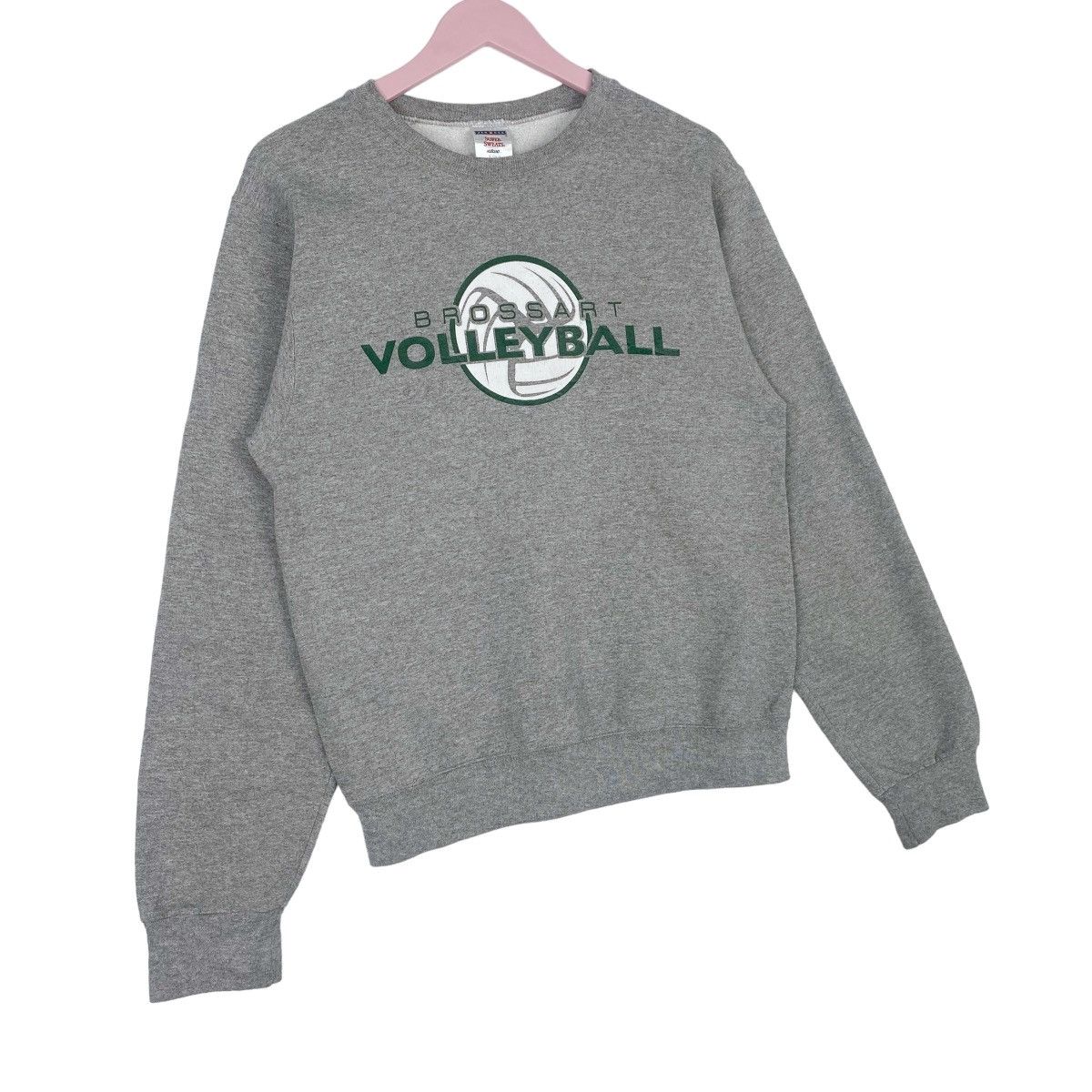 Jerzees Brossart Volleyball Sweatshirt Crewneck Pullover Jumper Size US S / EU 44-46 / 1 - 4 Thumbnail